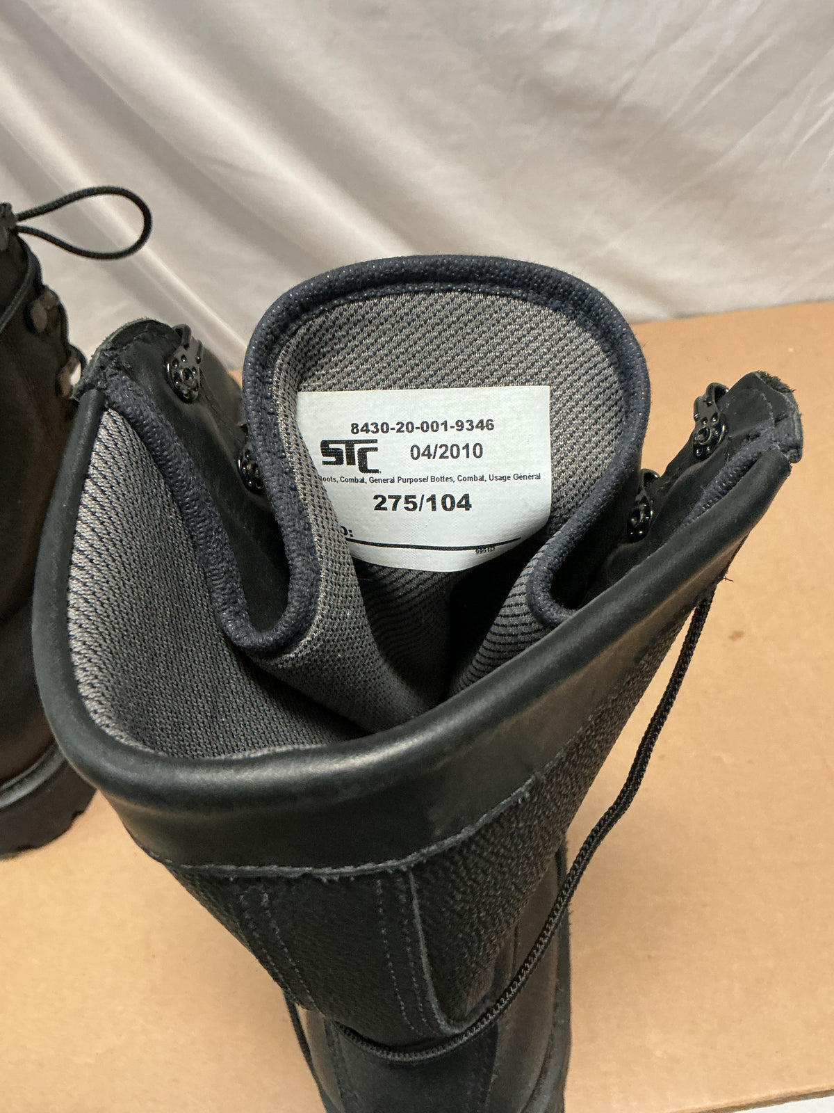 Canadian Forces General Purpose Combat Boot Size 10.5 or 275/104