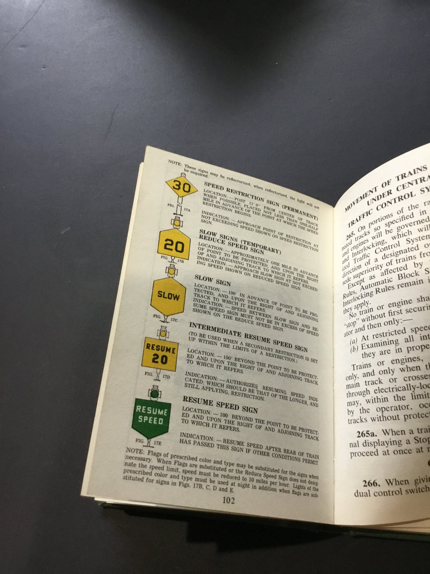 RULES for the GOVERNMENT of the OPERATING DEPARTMENT, Published by the Maine Central Railroad Company, Portland Terminal Company, Maine- 1968-