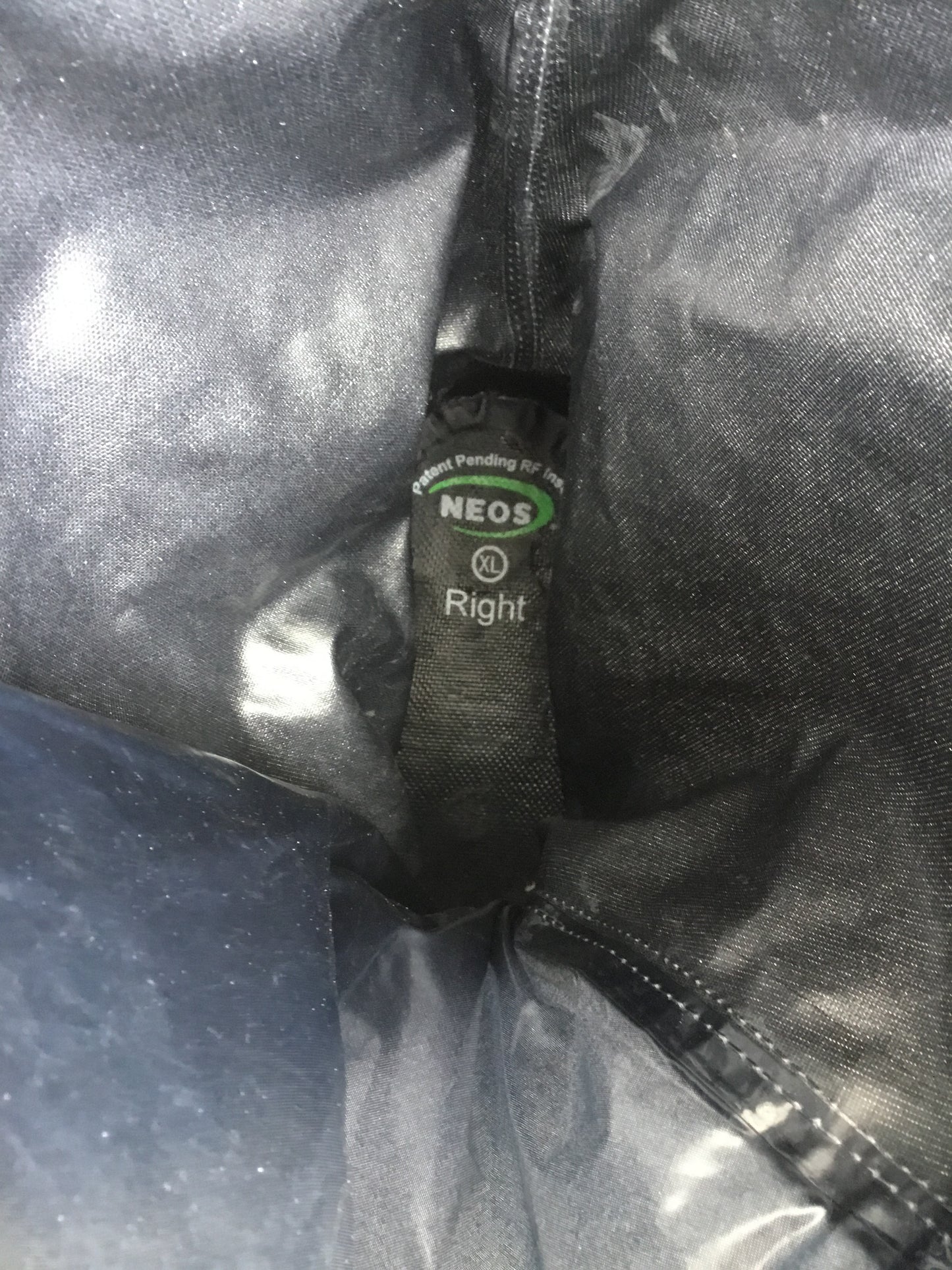NEOS Waterproof Boot Covers, Black, size XLARGE or 11-12