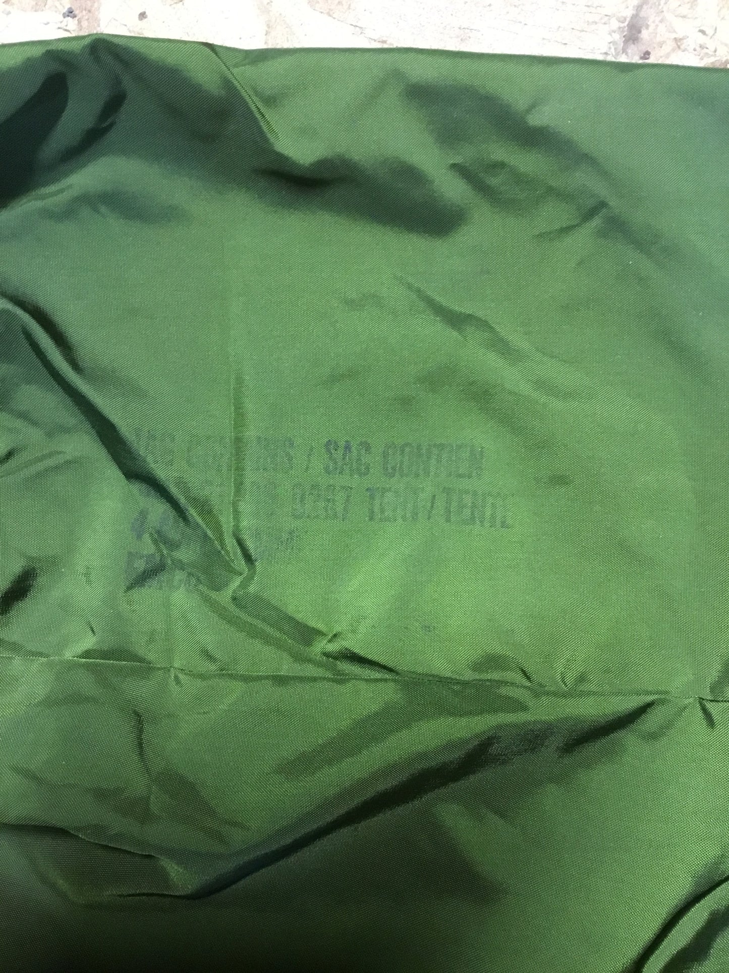 Military Tent Tent Bag Nylon 32x17