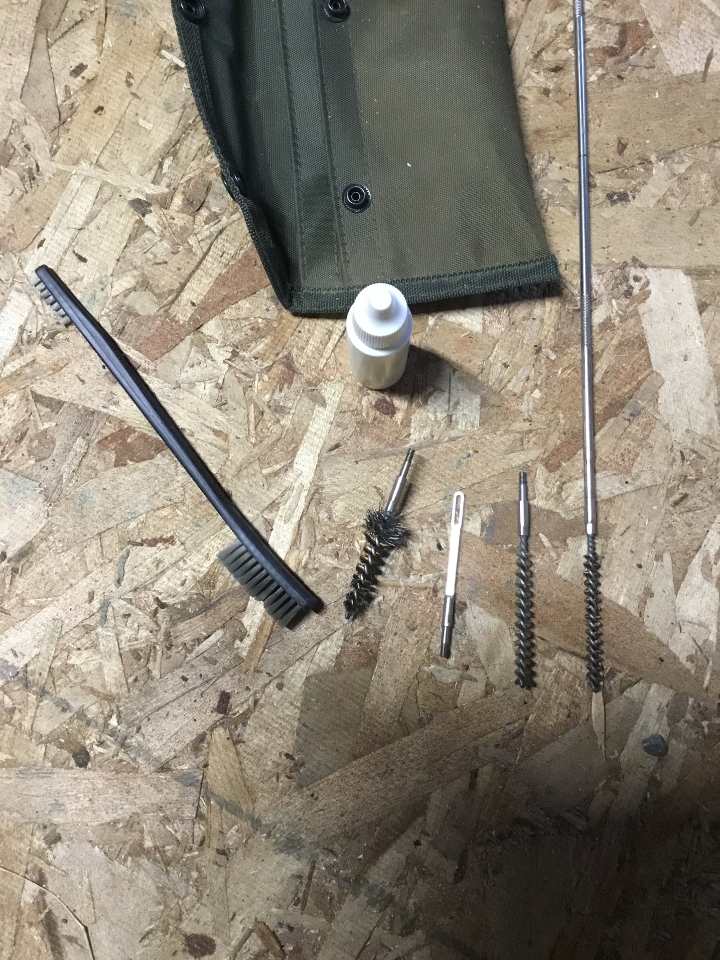 22 Cal. Gun Cleaning Kit , stainless rods