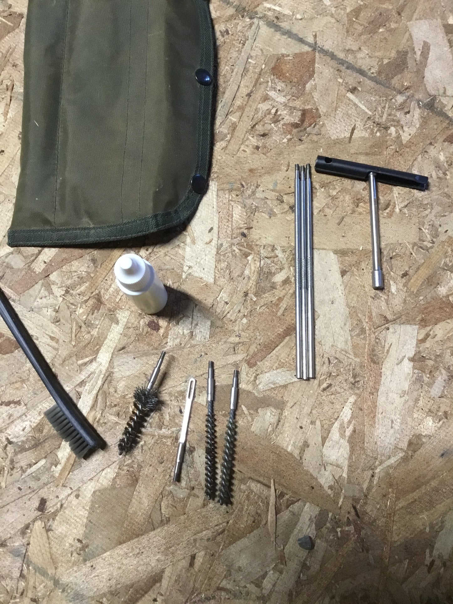 22 Cal. Gun Cleaning Kit , stainless rods