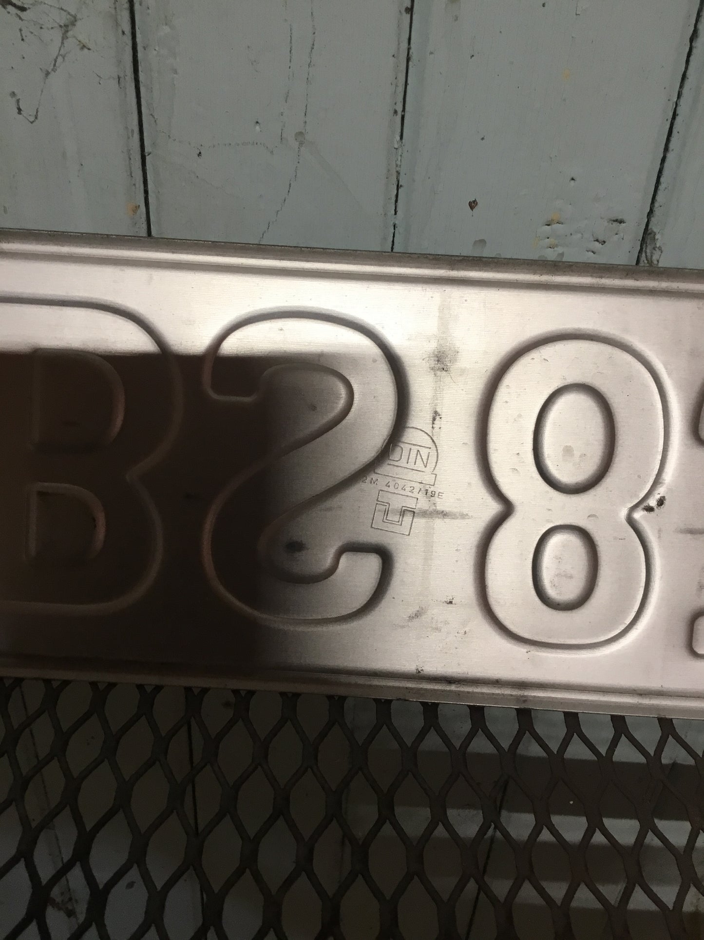 German License Plate