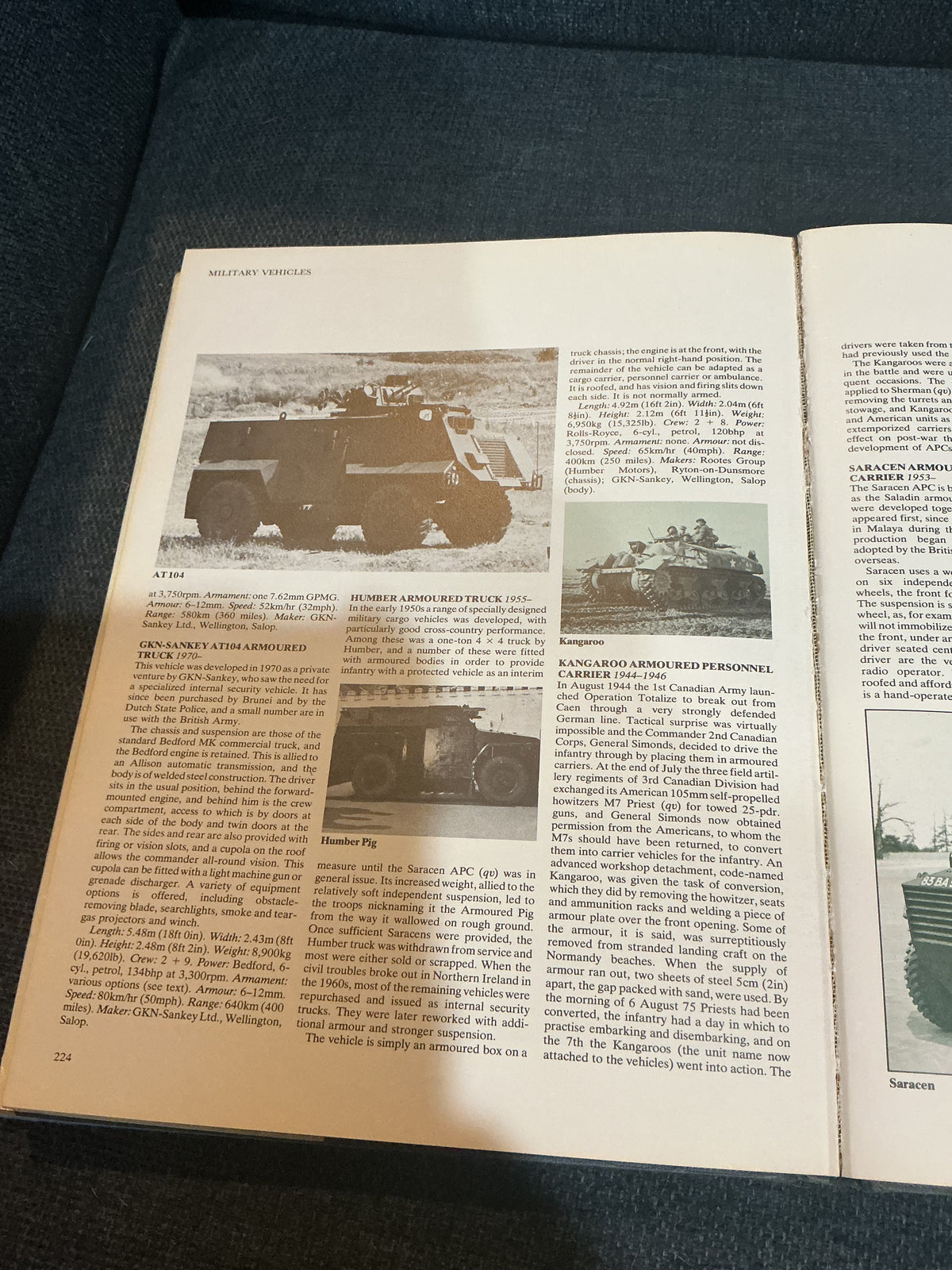 Illustrated Encyclopedia of Military Vehicles Hard Cover Book