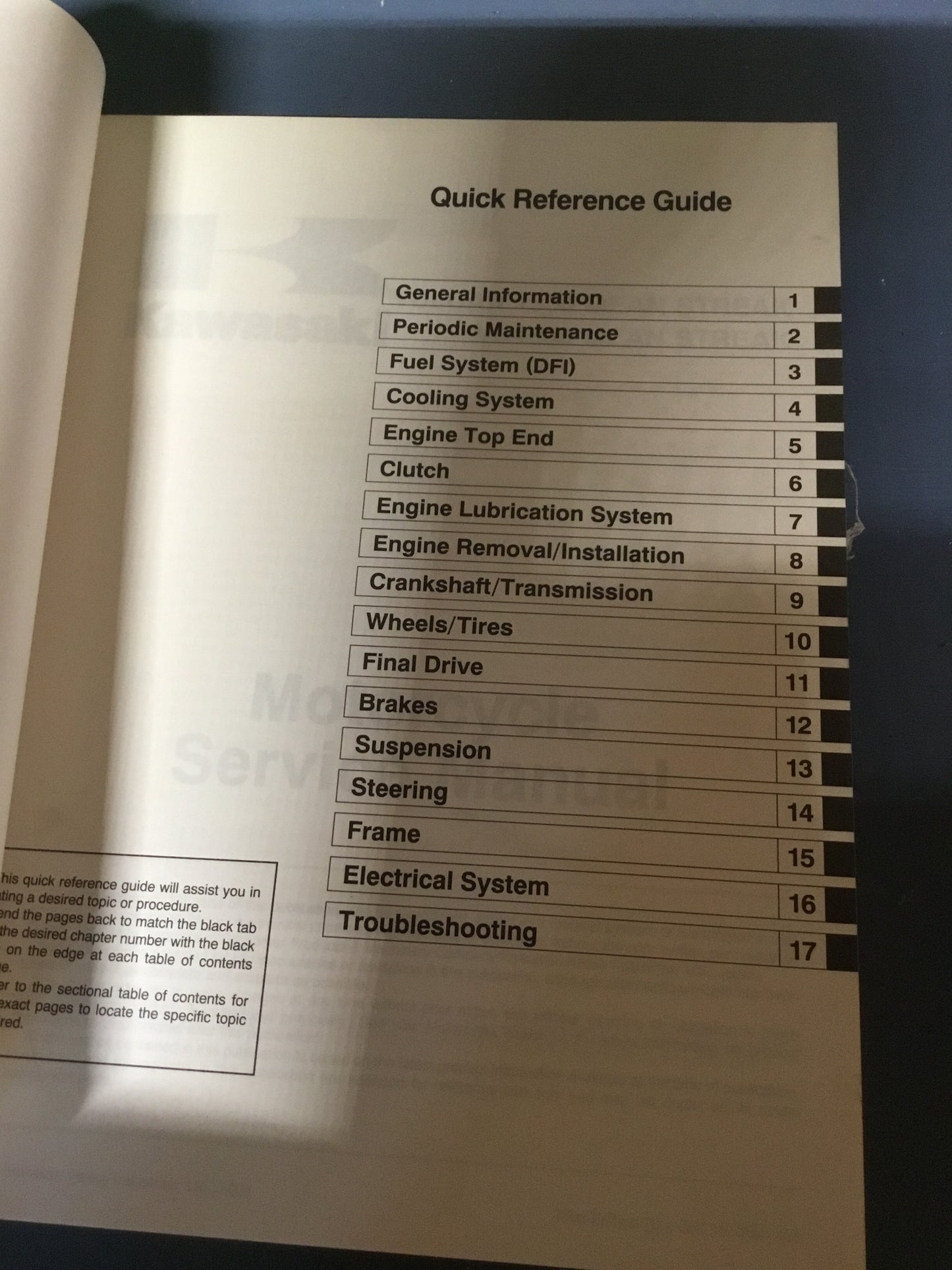 2002 KAWASAKI VULCAN 1500 MEAN STREET SERVICE MANUAL