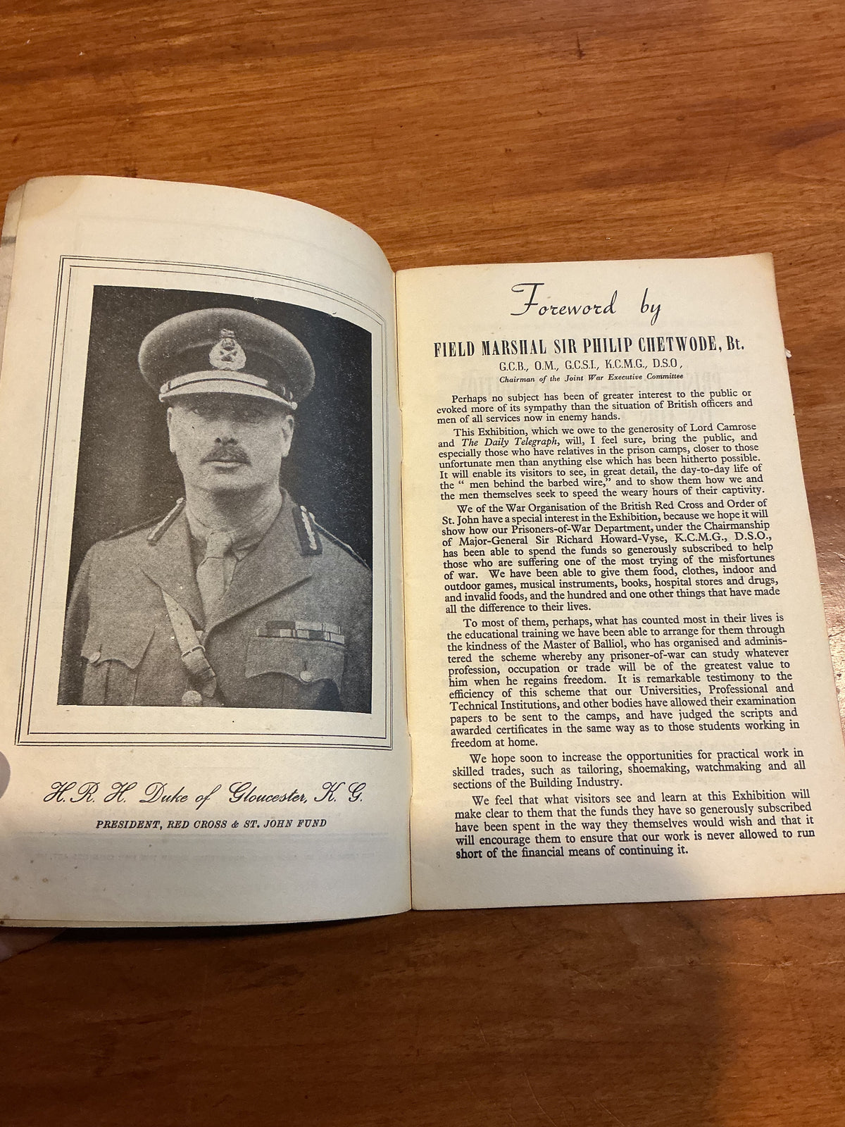 DAILY TELEGRAPH PRISONERS OF WAR EXHIBITION MAY 1-2 1944