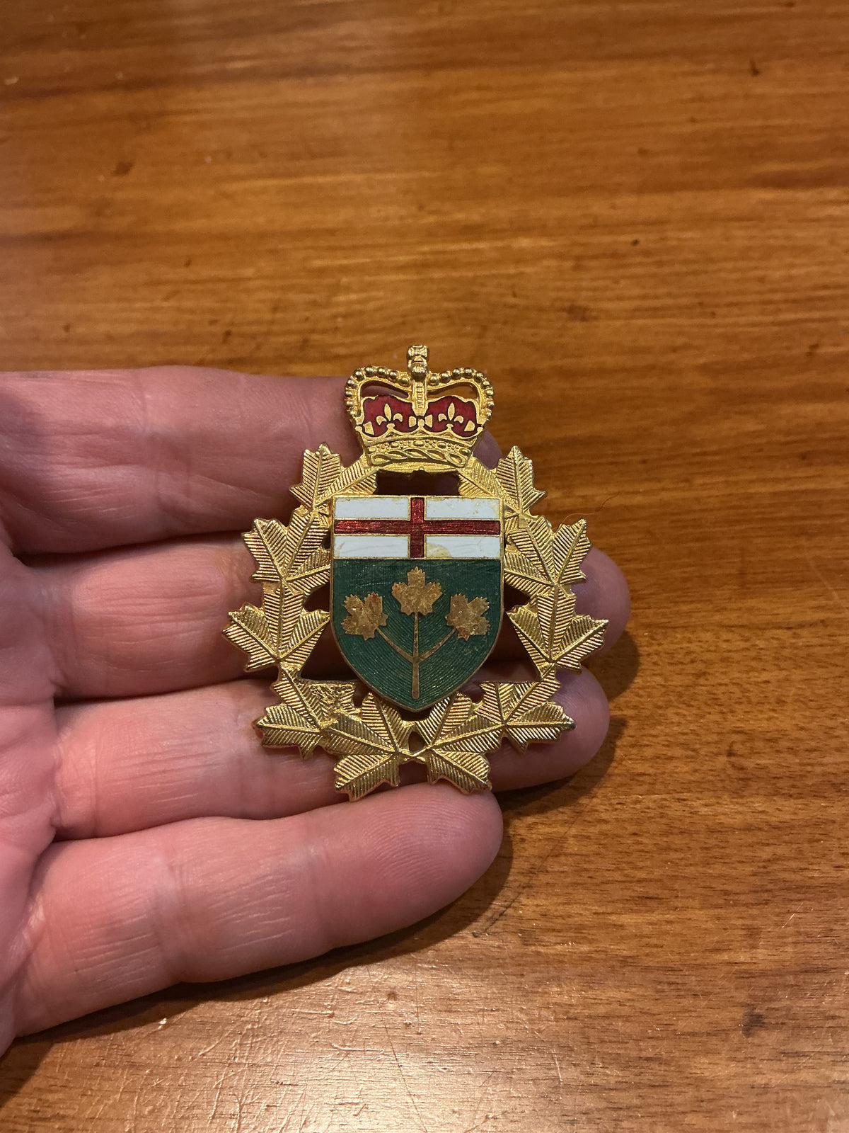Canadian Ontario Provincial Badge