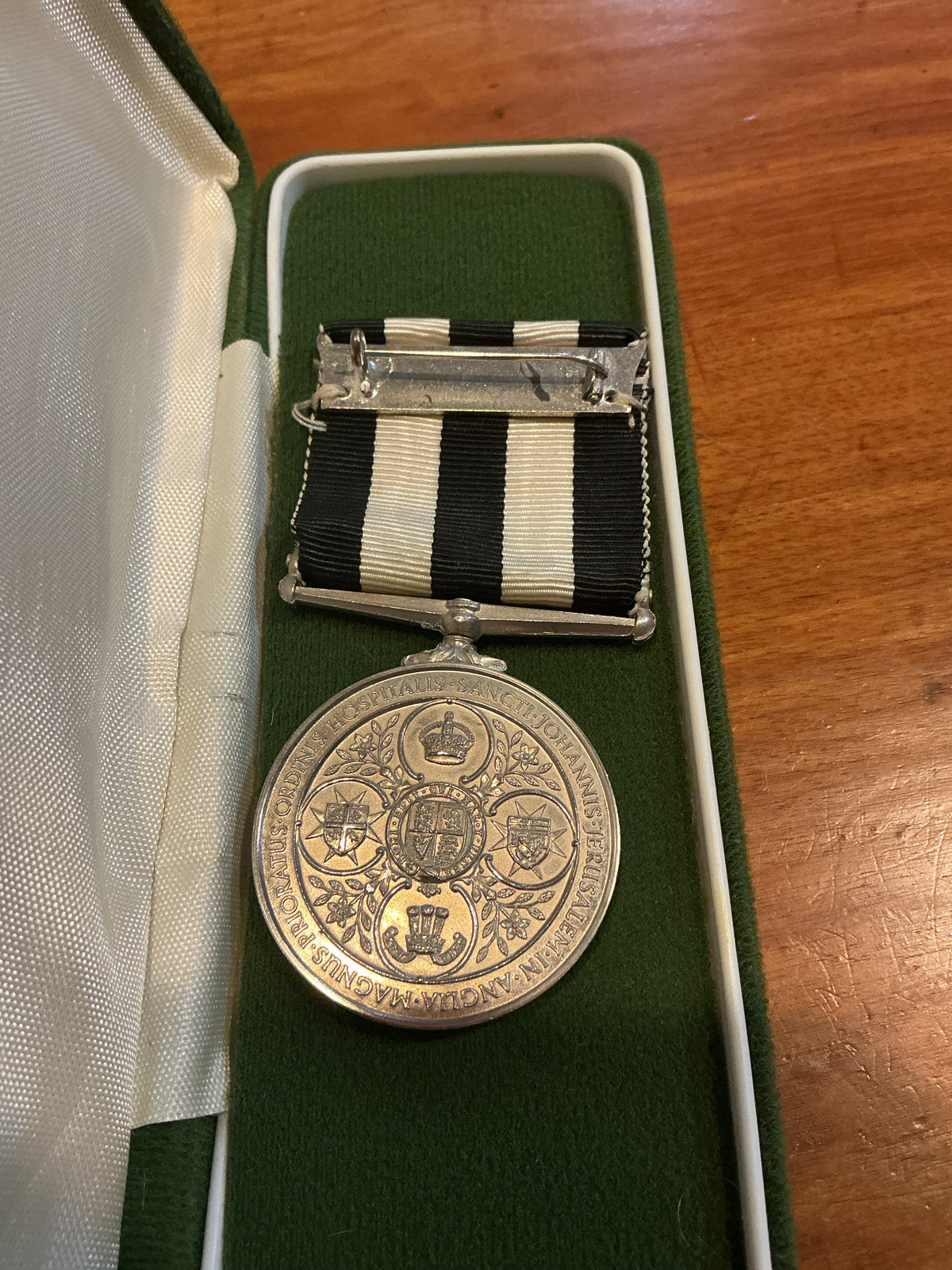 Order Of St John Long Service Medal St Johns Ambulance With Box
