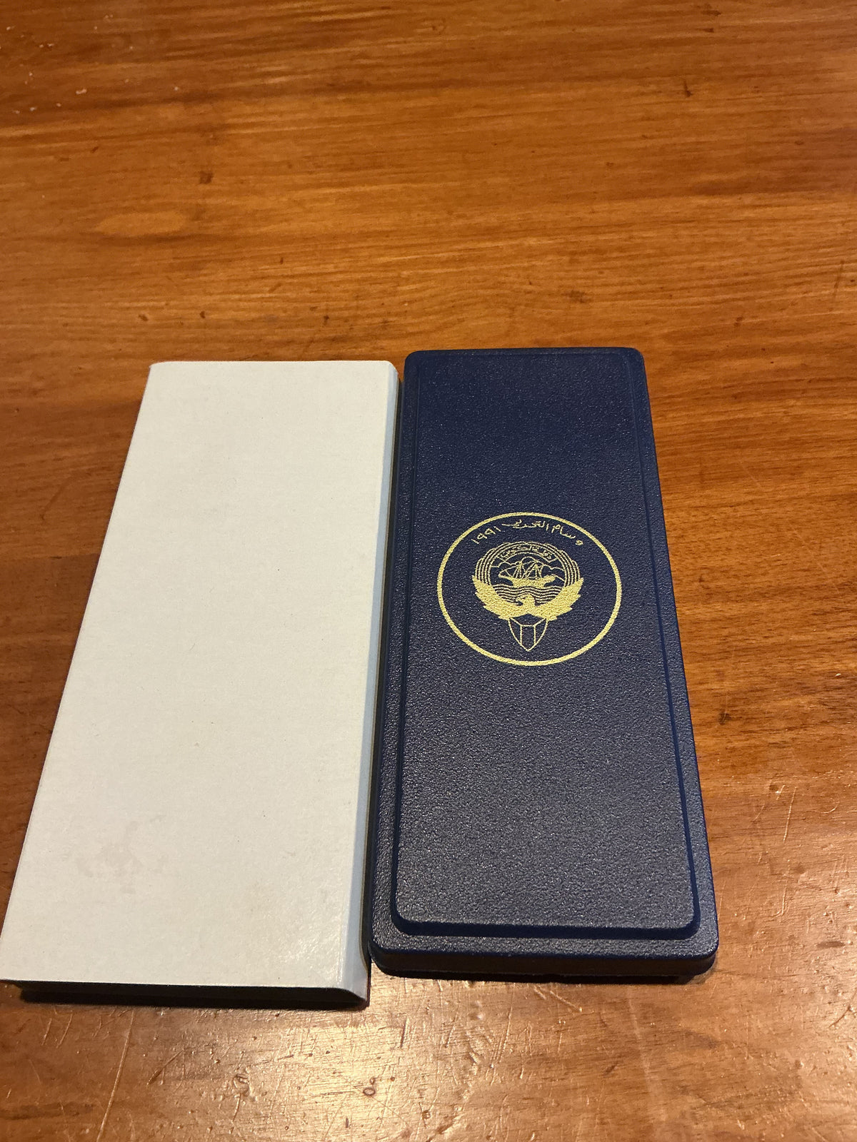 Original Gulf War Kuwaiti Liberation Medal With presentation box