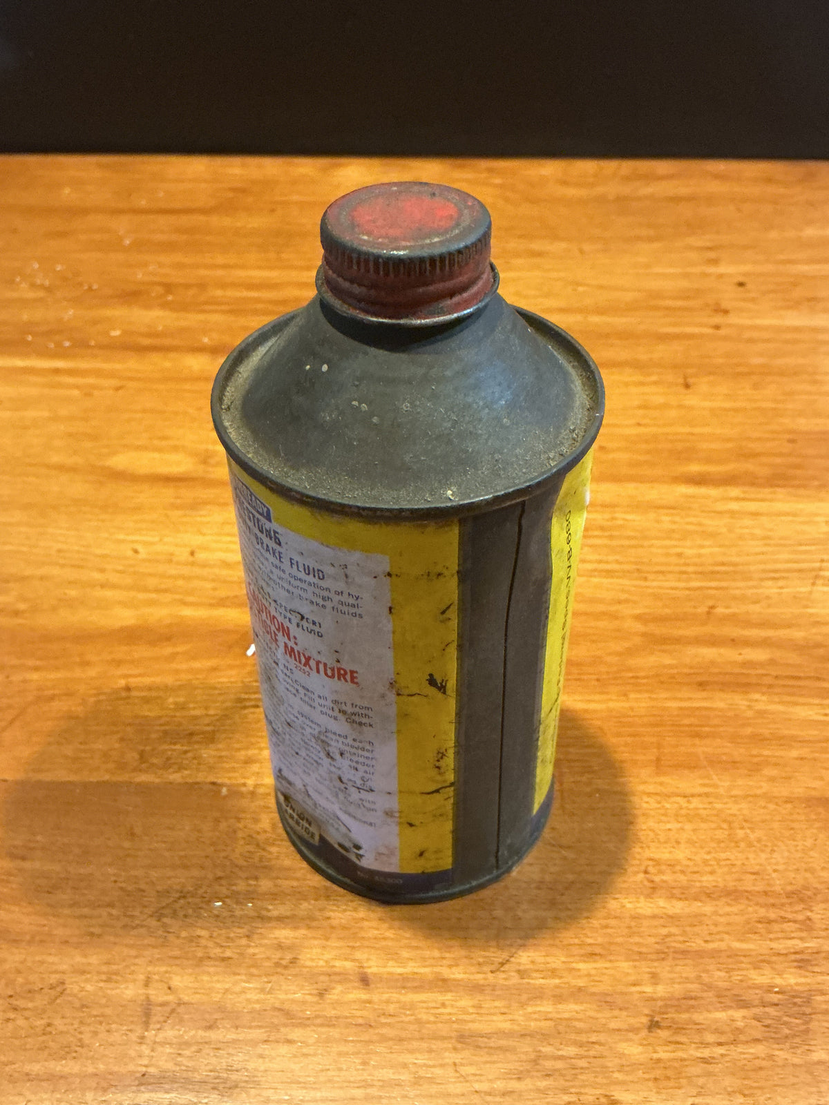Vintage Prestone Heavy Duty Brake Fluid 12 FL. OZ.