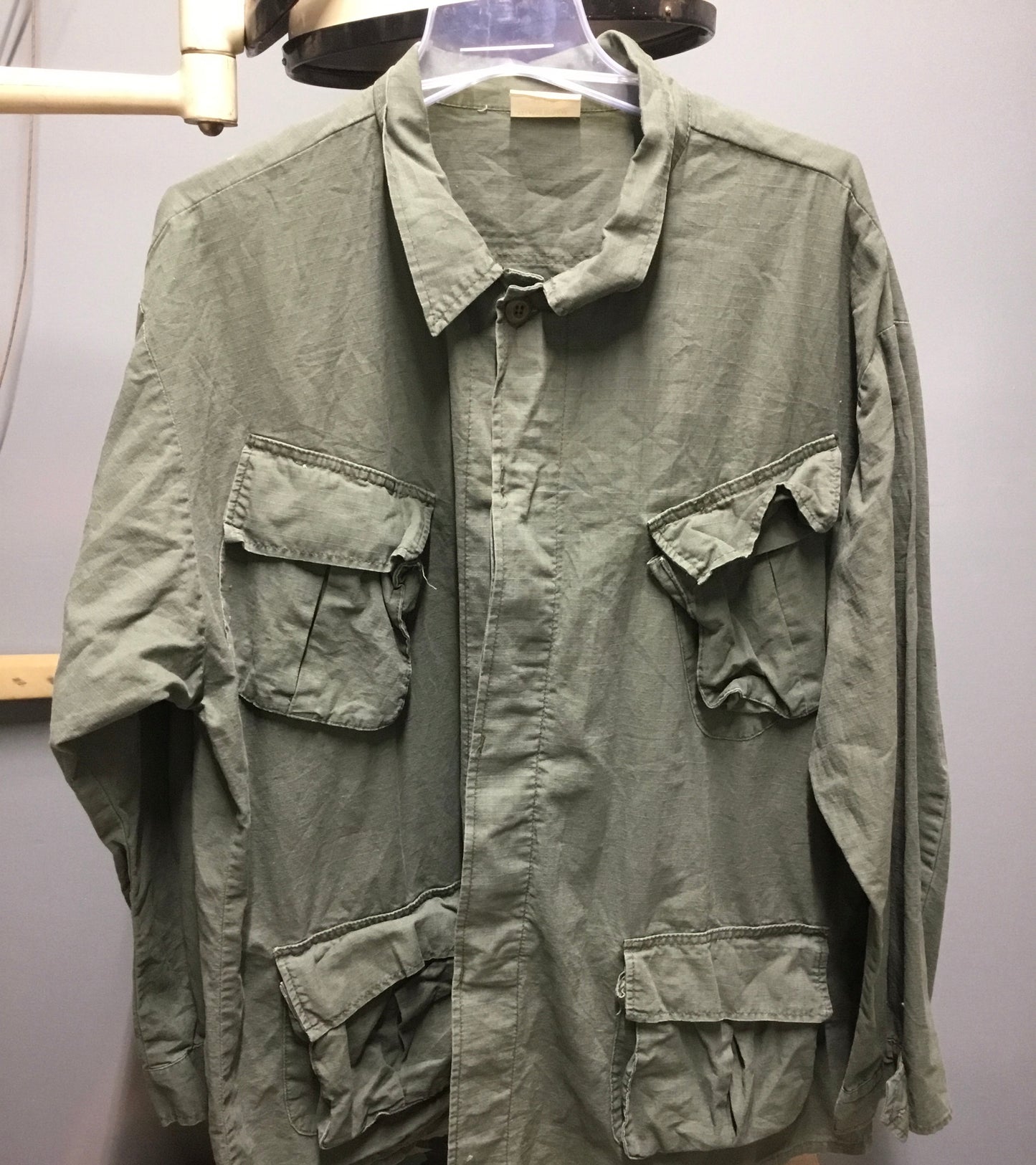 Vintage U.S. style BDU Shirt 100% Rip Stop Cotton XXL