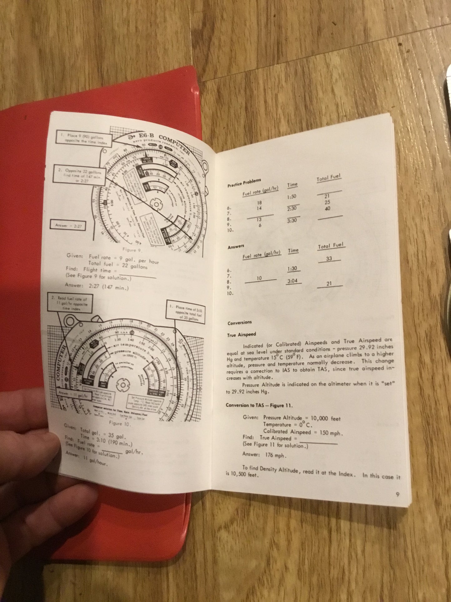 APR E6-B Aviators Flight Computer with Instructions