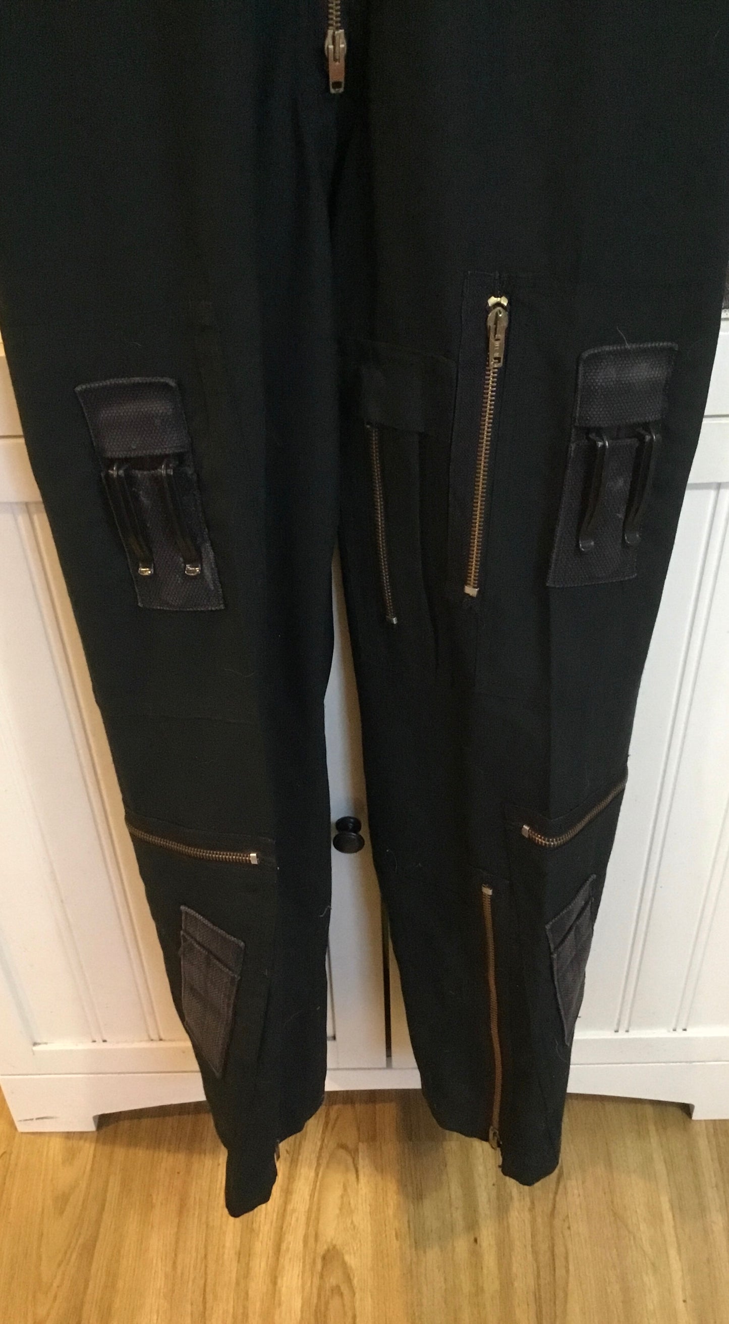 Vintage Canadian Airforce Flight suit Dark Green Small