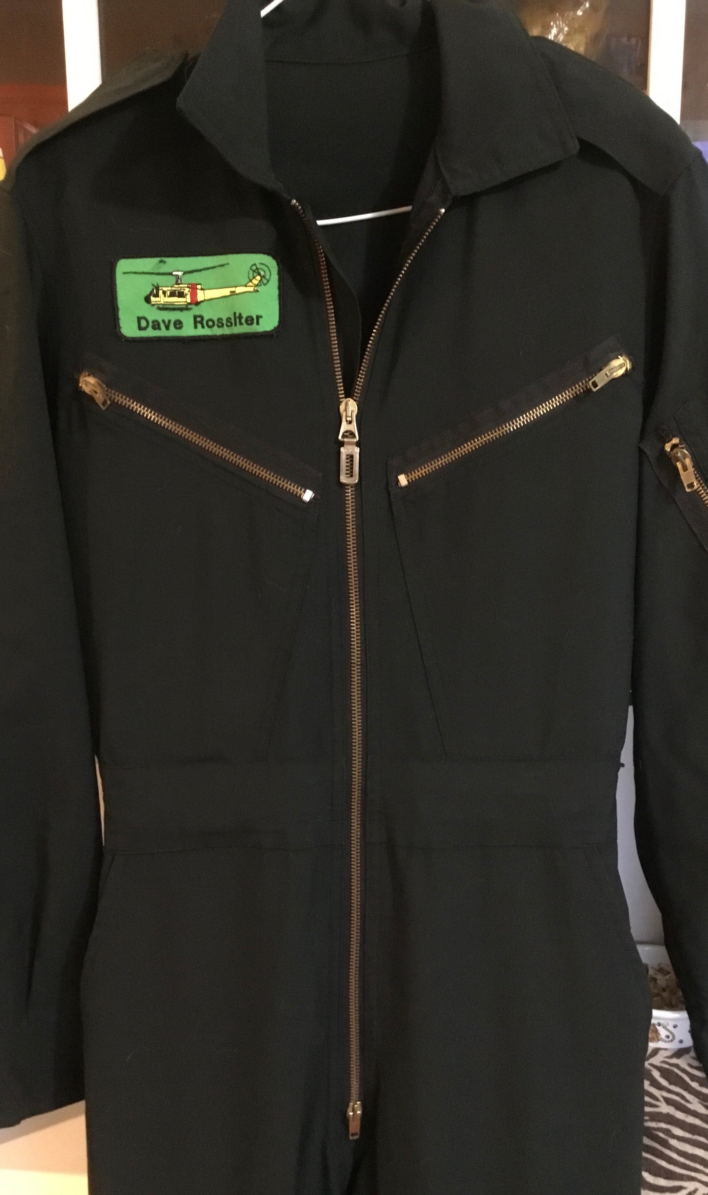 Vintage Canadian Airforce Flight suit Dark Green Small