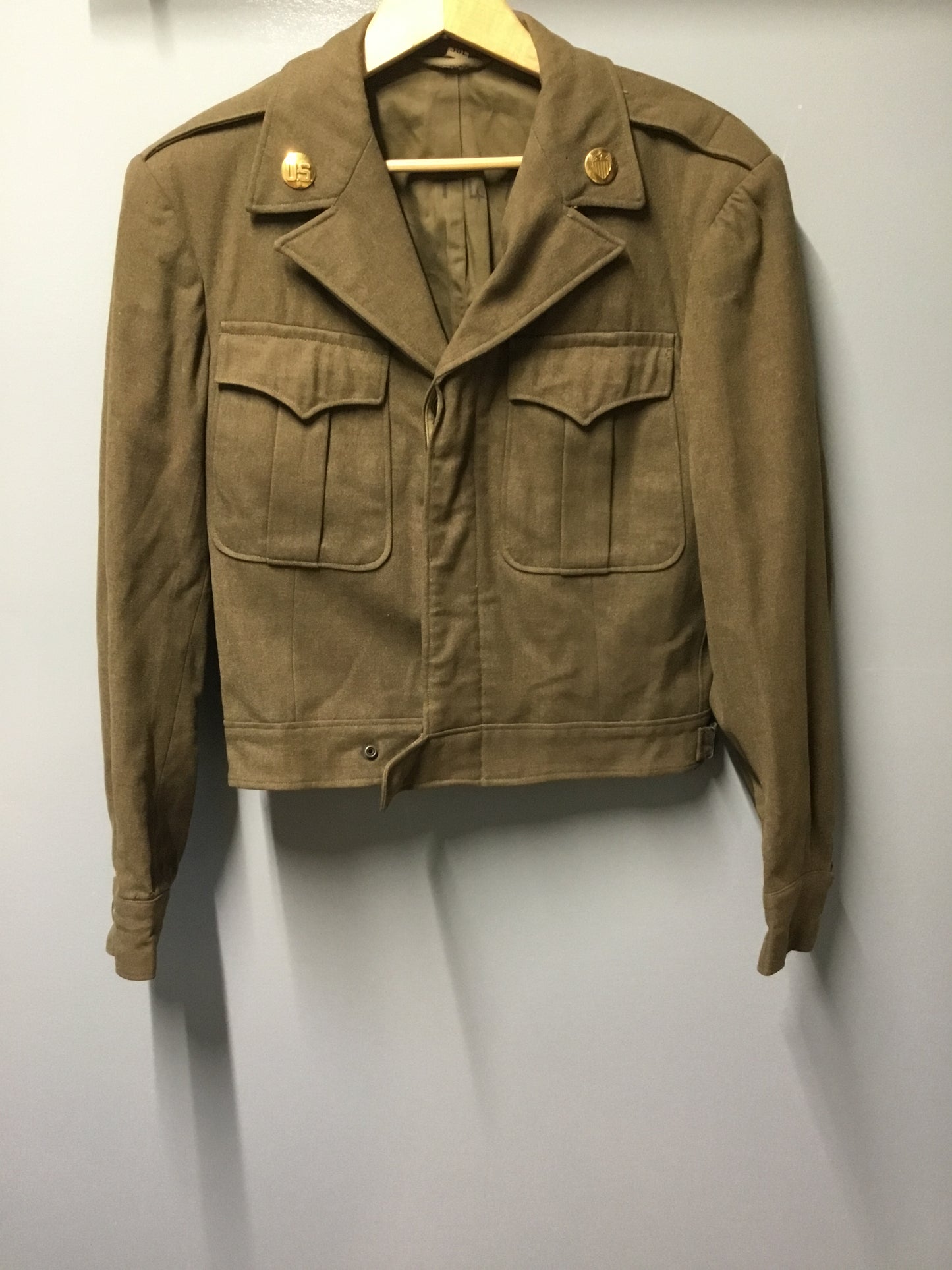 WWII U.S. ARMY ADJUTANT GENERAL'S CORPS M1944 WOOL FIELD JACKET