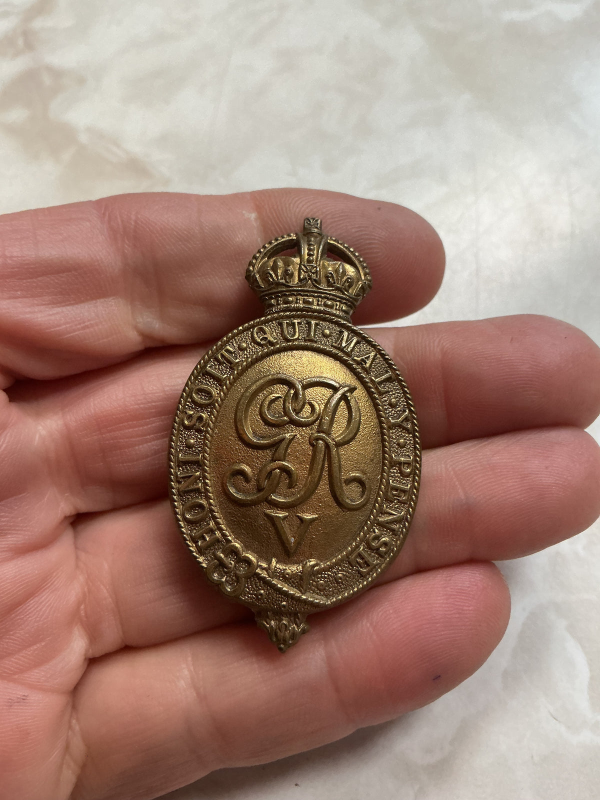Household Battalion - British Army Cap Badge King’s Crown