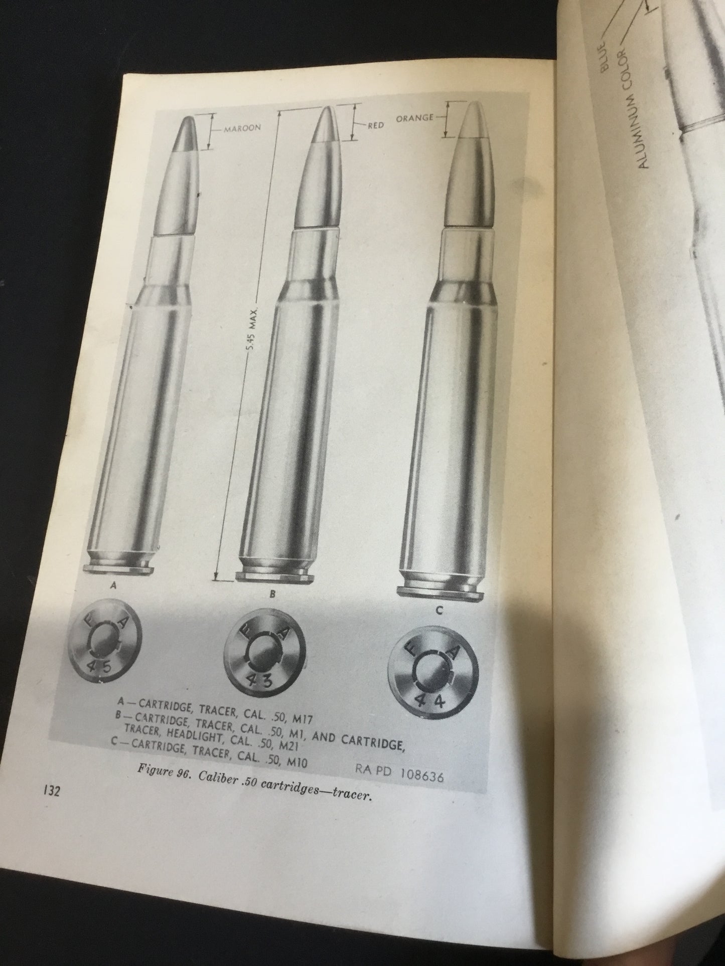 Basic Aircraft Machine Gun Cal.50 AN-M3 1947