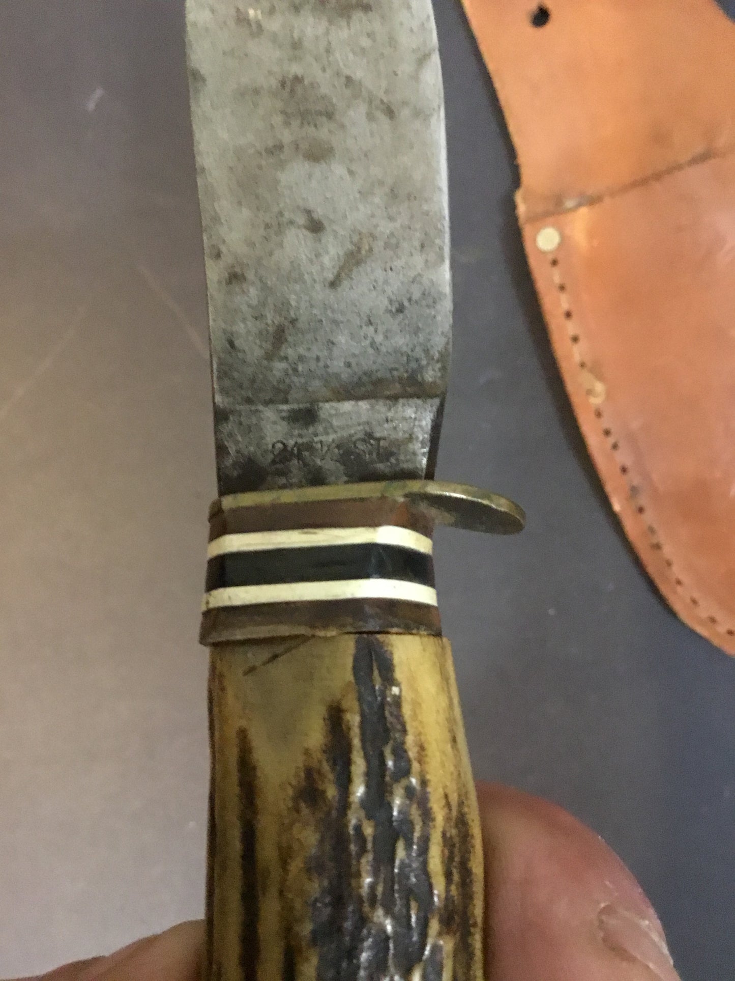 Vintage Lamplough Hunting Knife Solingen Germany