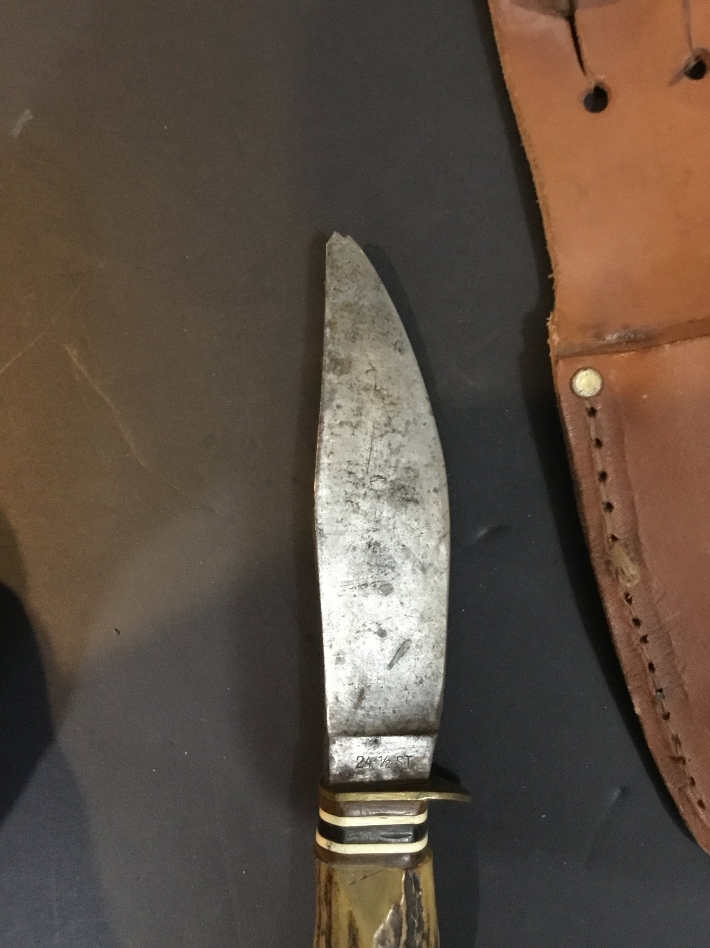 Vintage Lamplough Hunting Knife Solingen Germany