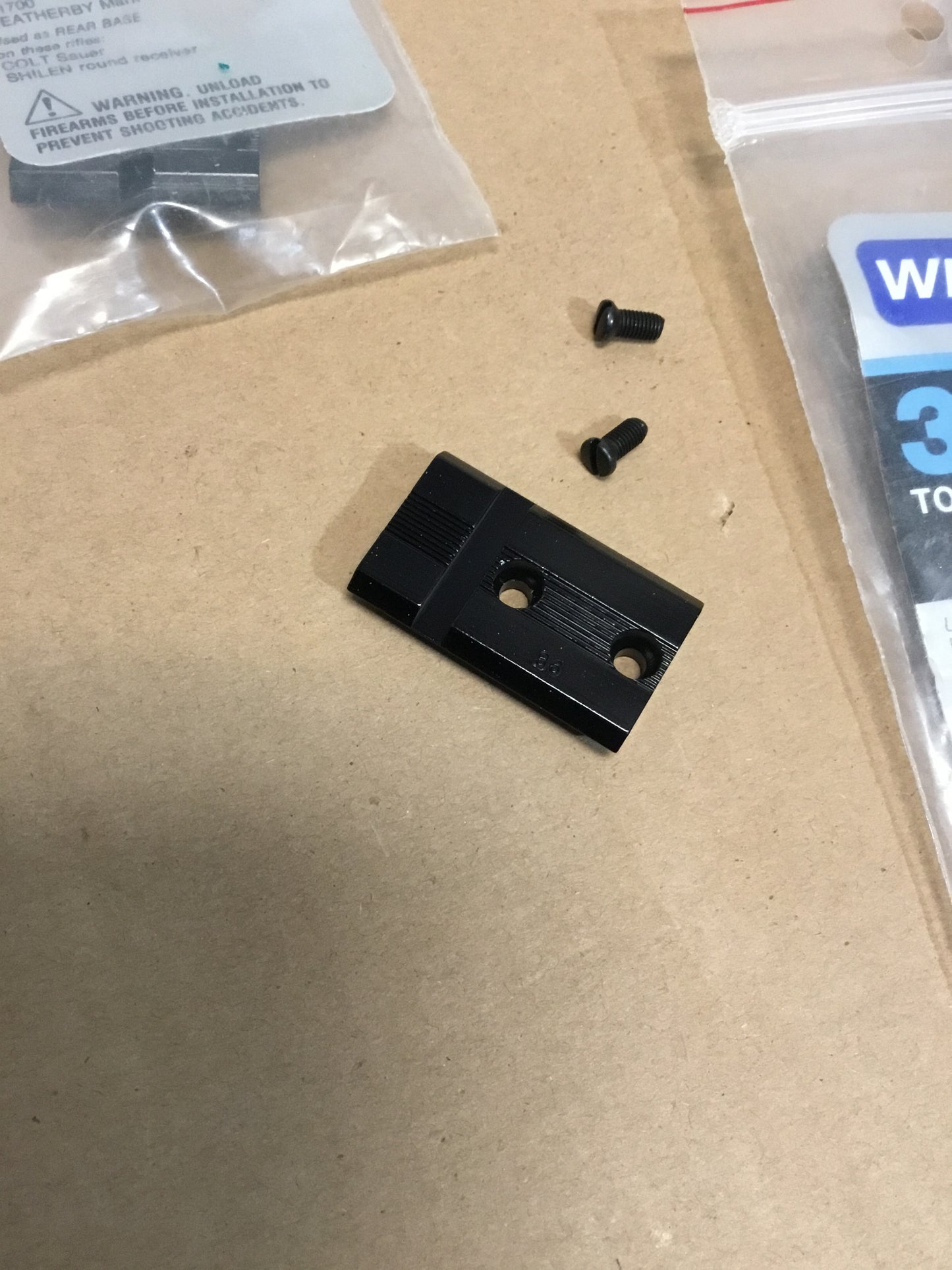 Lot of 8 Vintage Weaver Top Mount Base , NOS Packaging