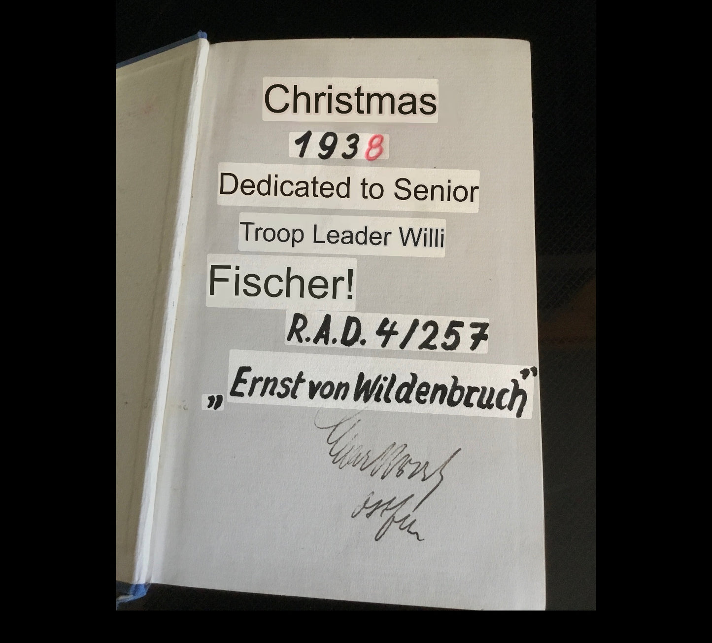 The Command of Conscience A novel about the turmoil of the post-war period and the first uprising by Hans Zöberlein