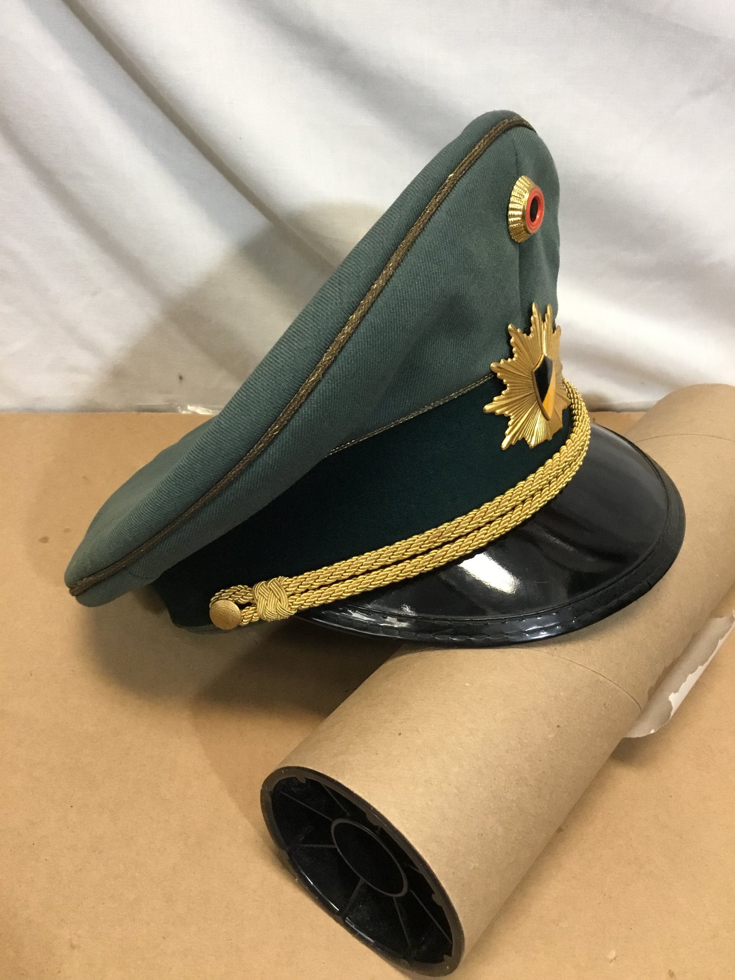 West German Cold War Police Cap with Baden Wurttemberg Badge
