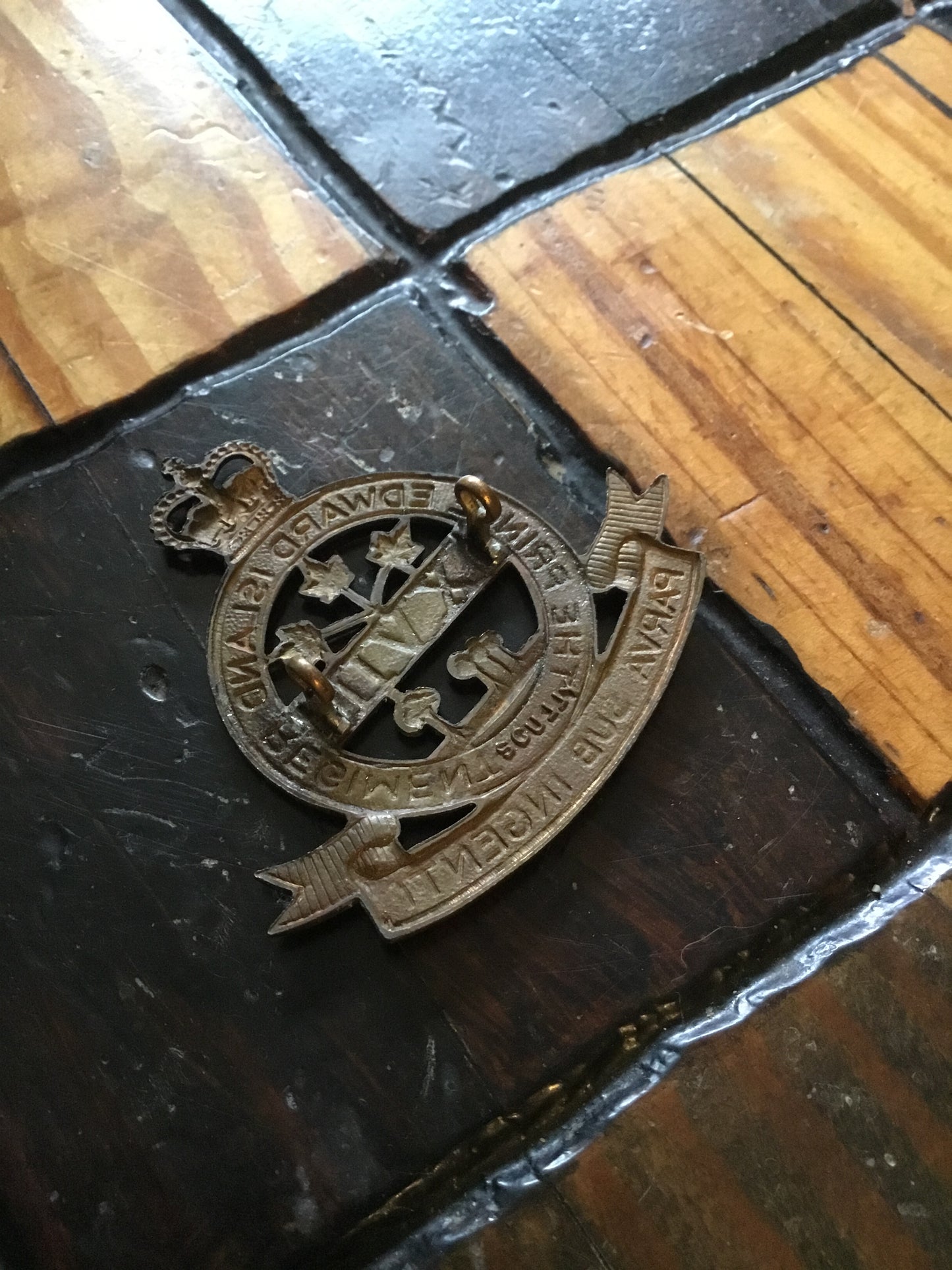 Prince Edward Island Regiment hat Badge