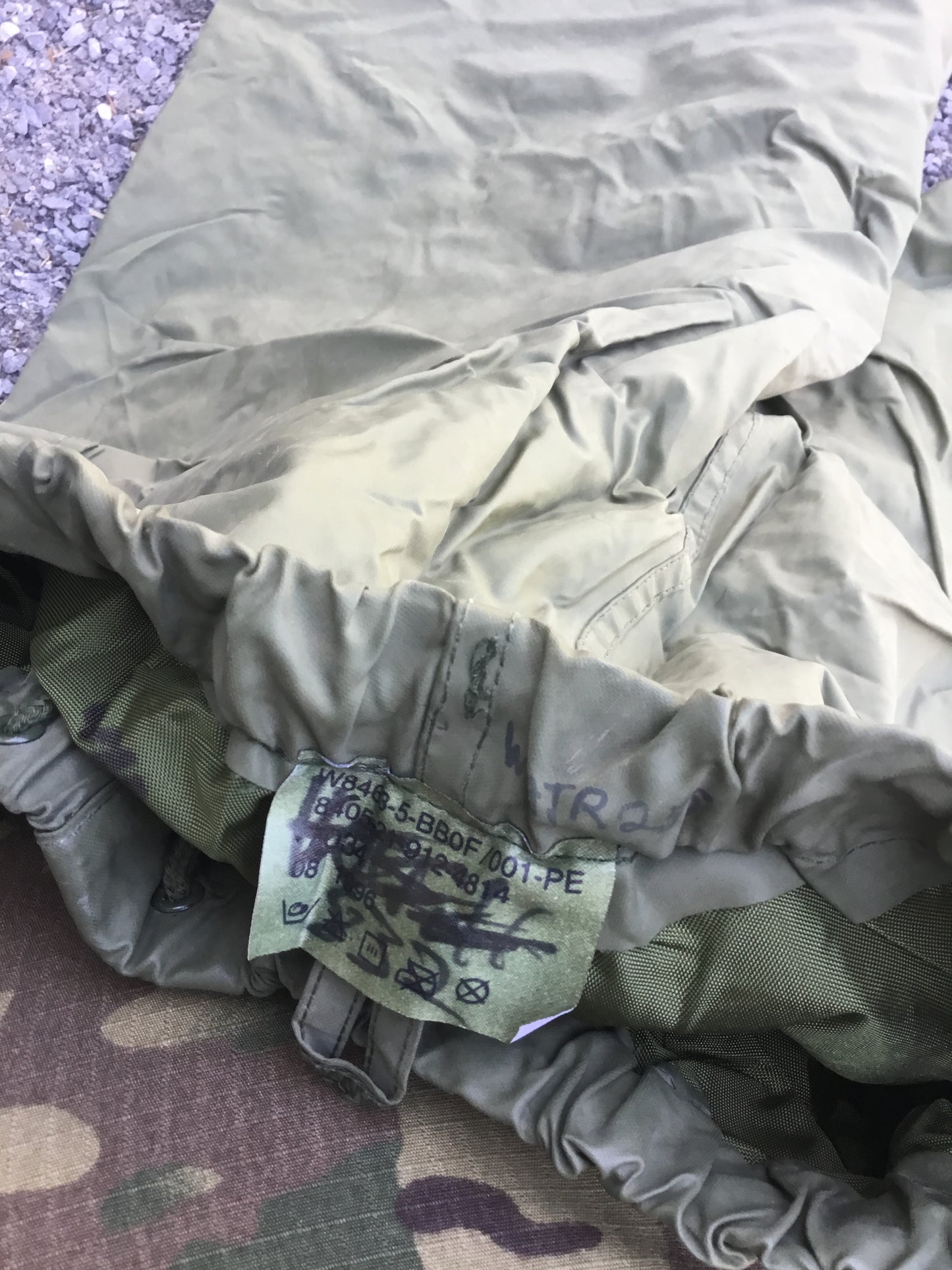 Canadian Military Rain Pants 34 Inches plus