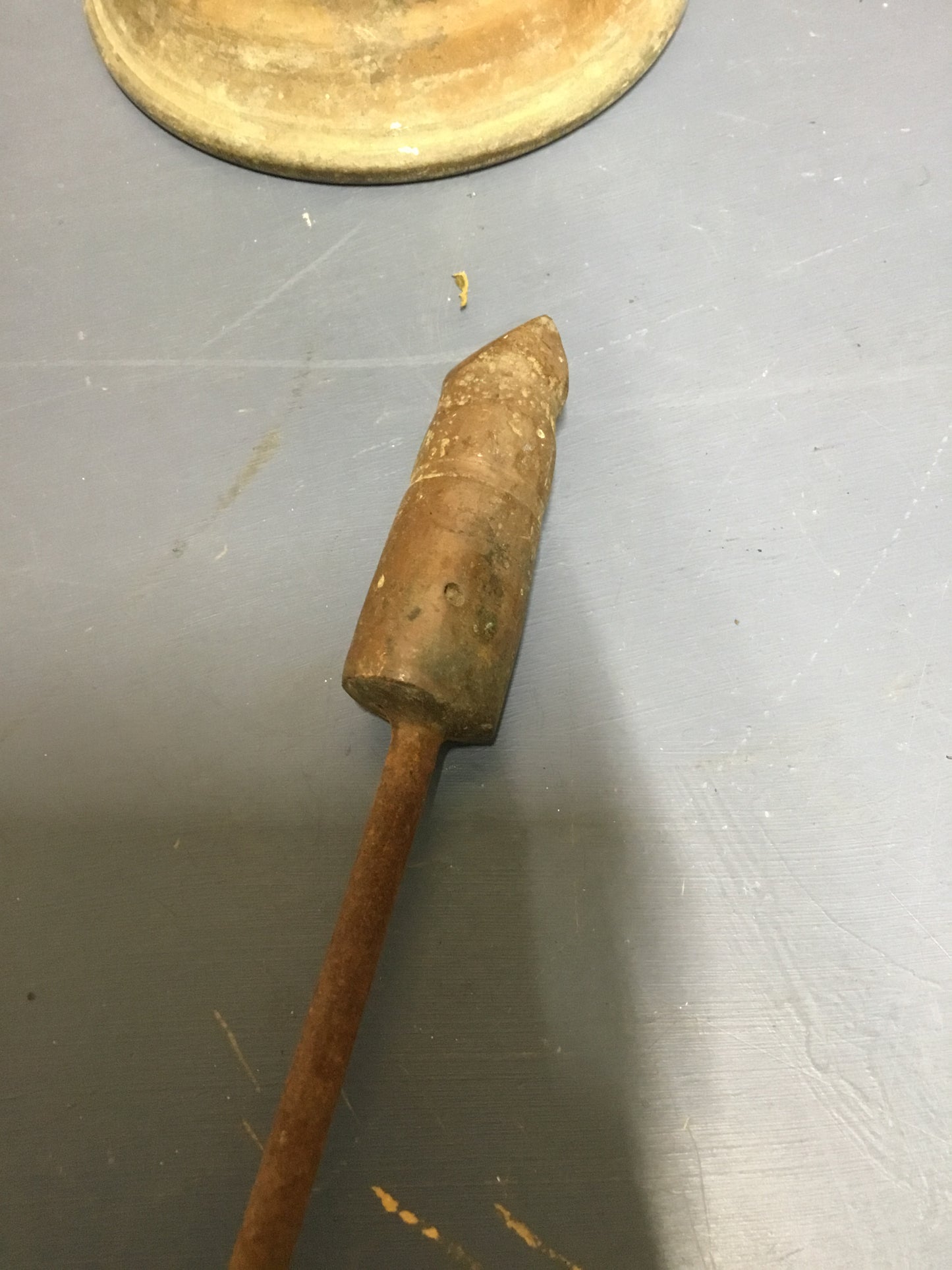 Antique Blow Torch with soldering Iron