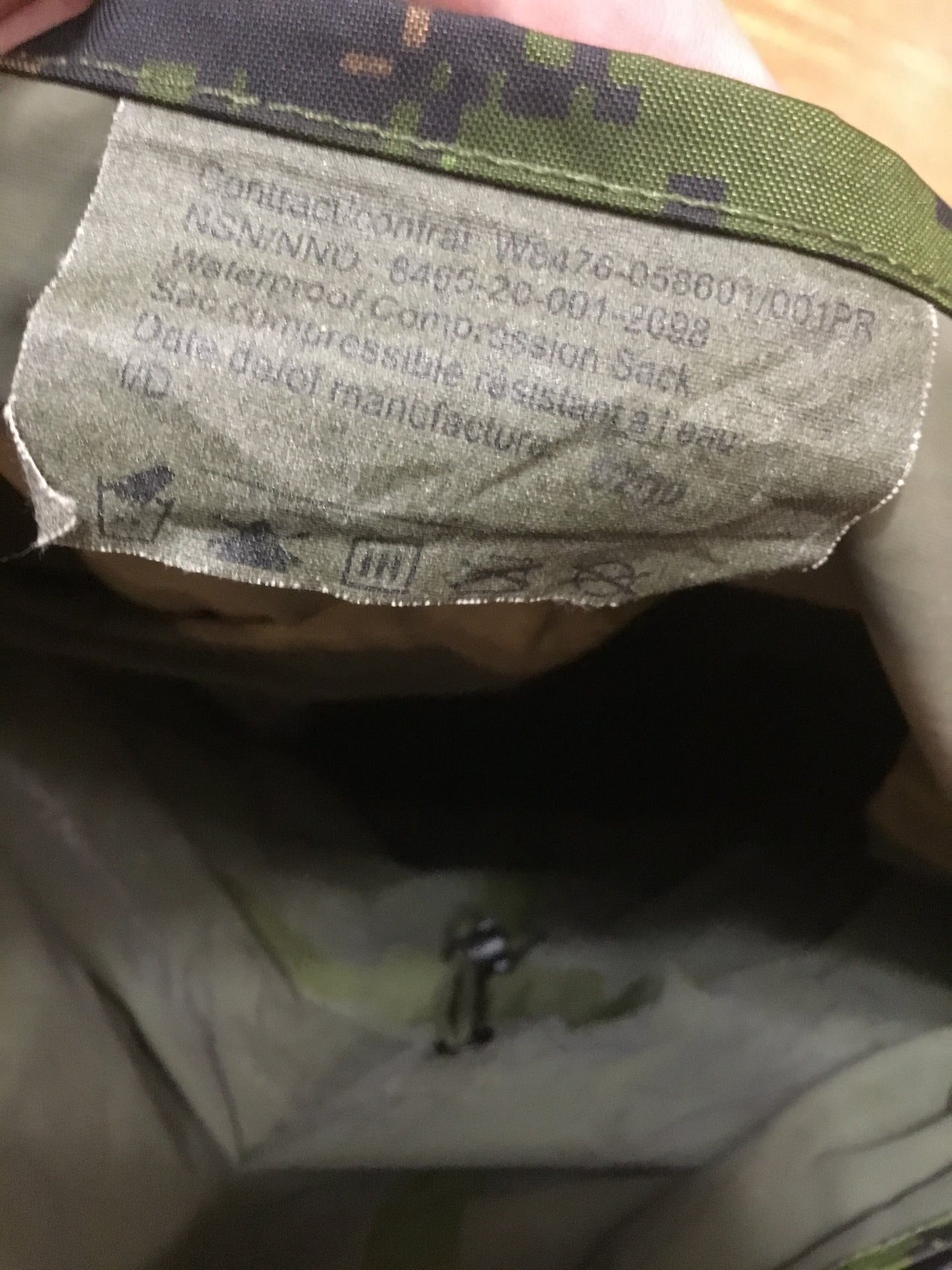 CADPAT Pattern Compression Sack waterproof