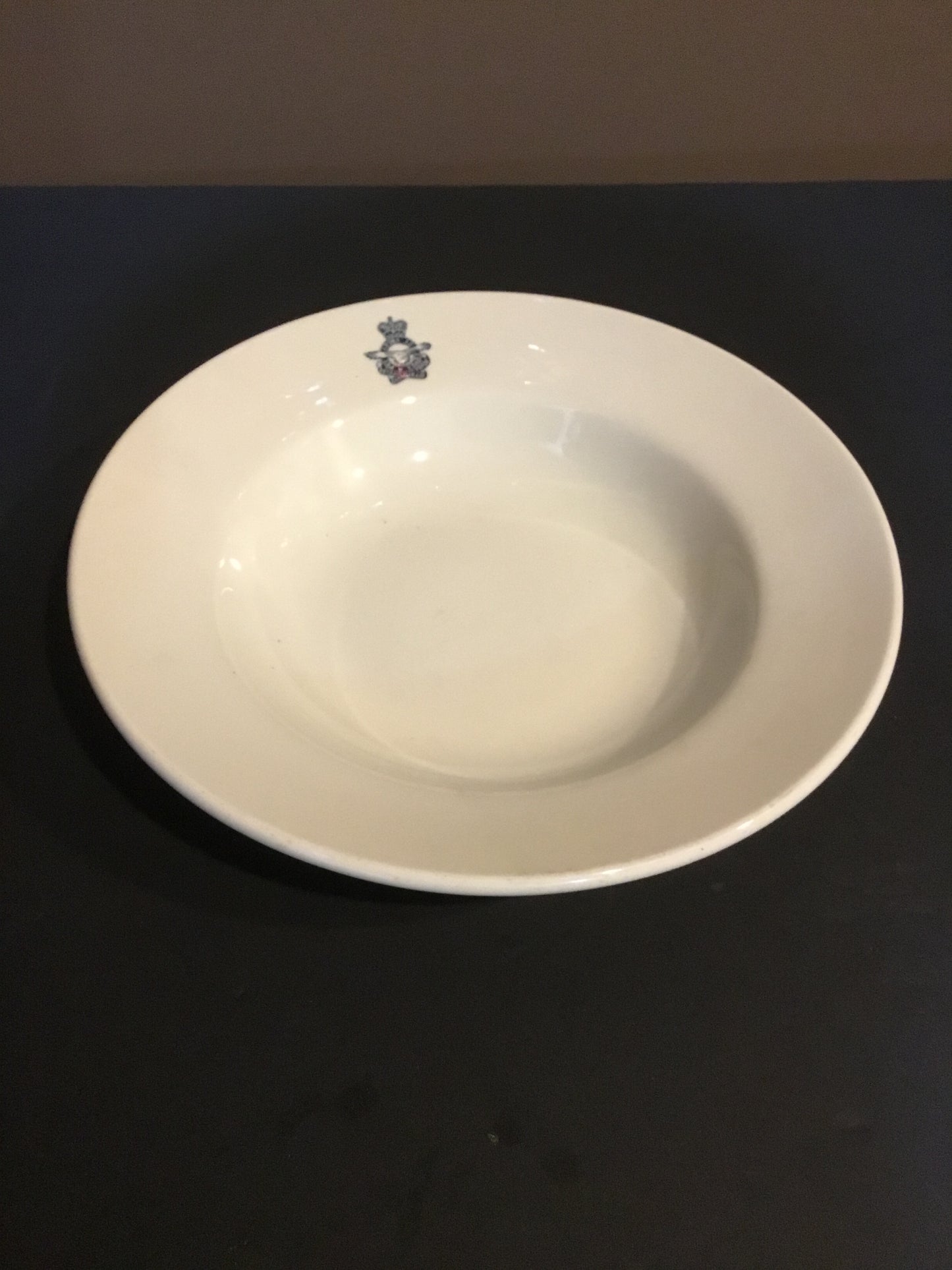 RCAF Large Soup Bowl , Queen’s Crown Duraline England