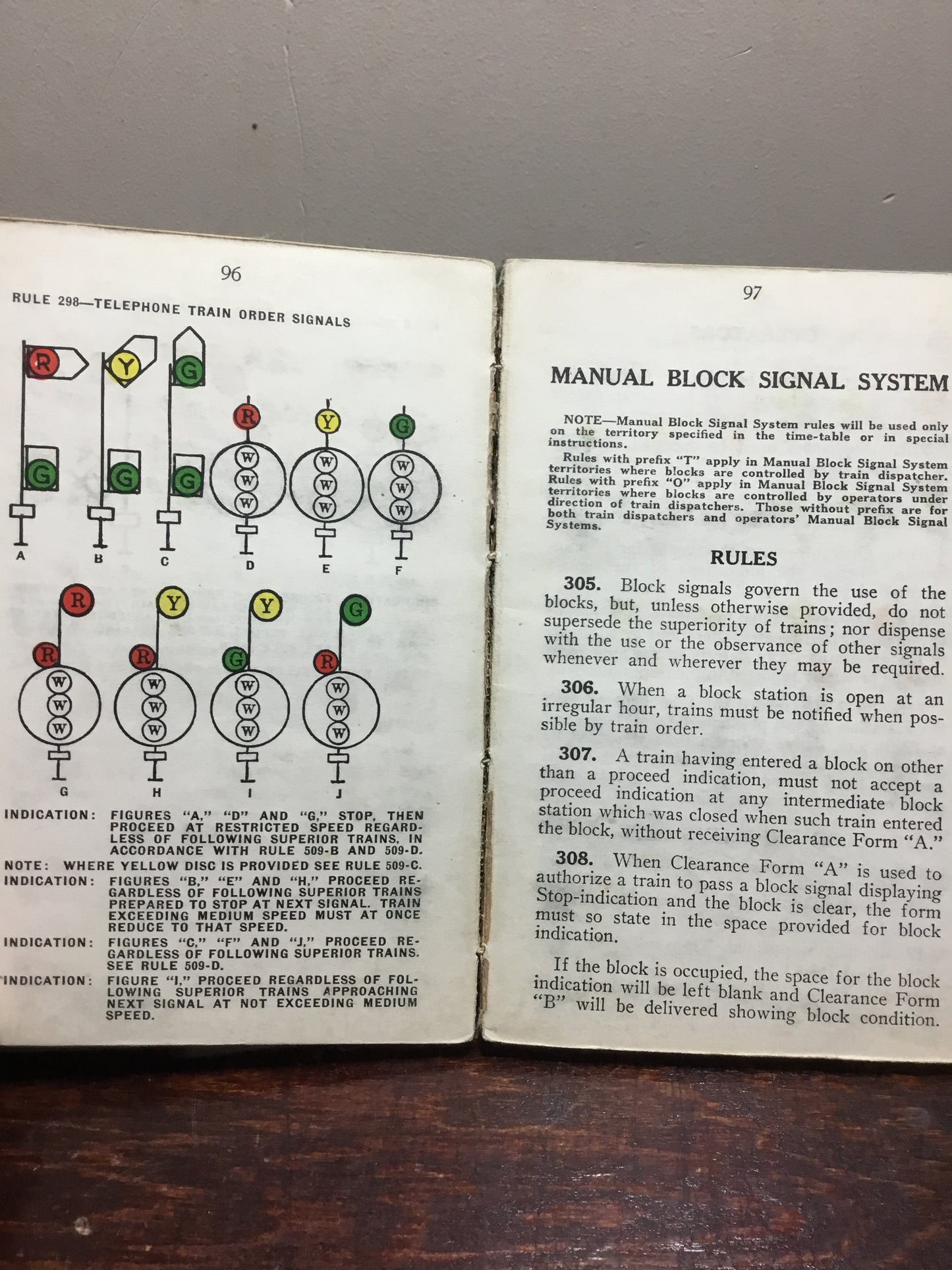 1952 ERIE RAILROAD COMPANY. RULES OF THE OPERATING DEPARTMENT BOOK. 140 PAGES. 11/30/1952