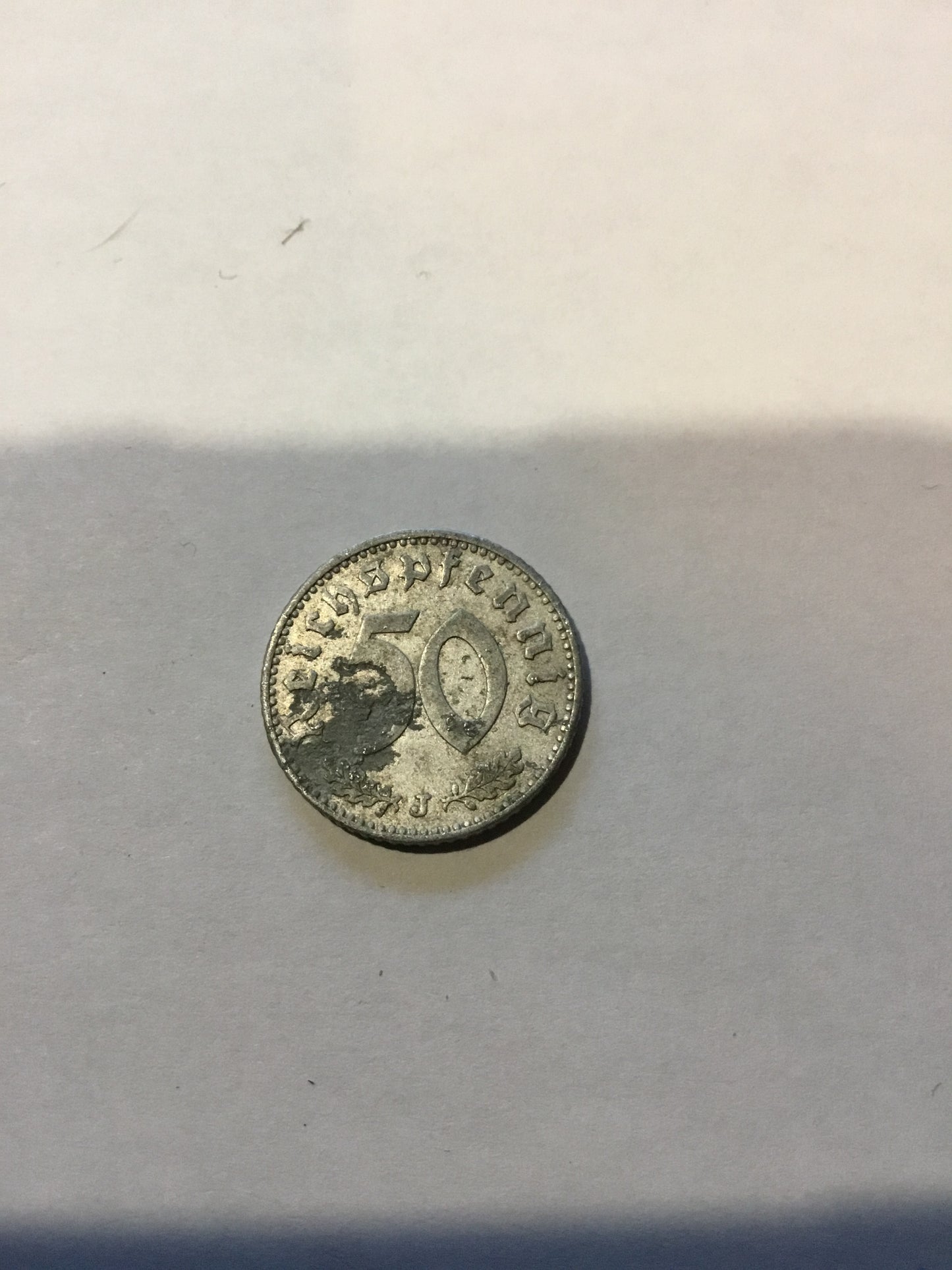 Germany 50 Reichpfennig Aluminium 1939