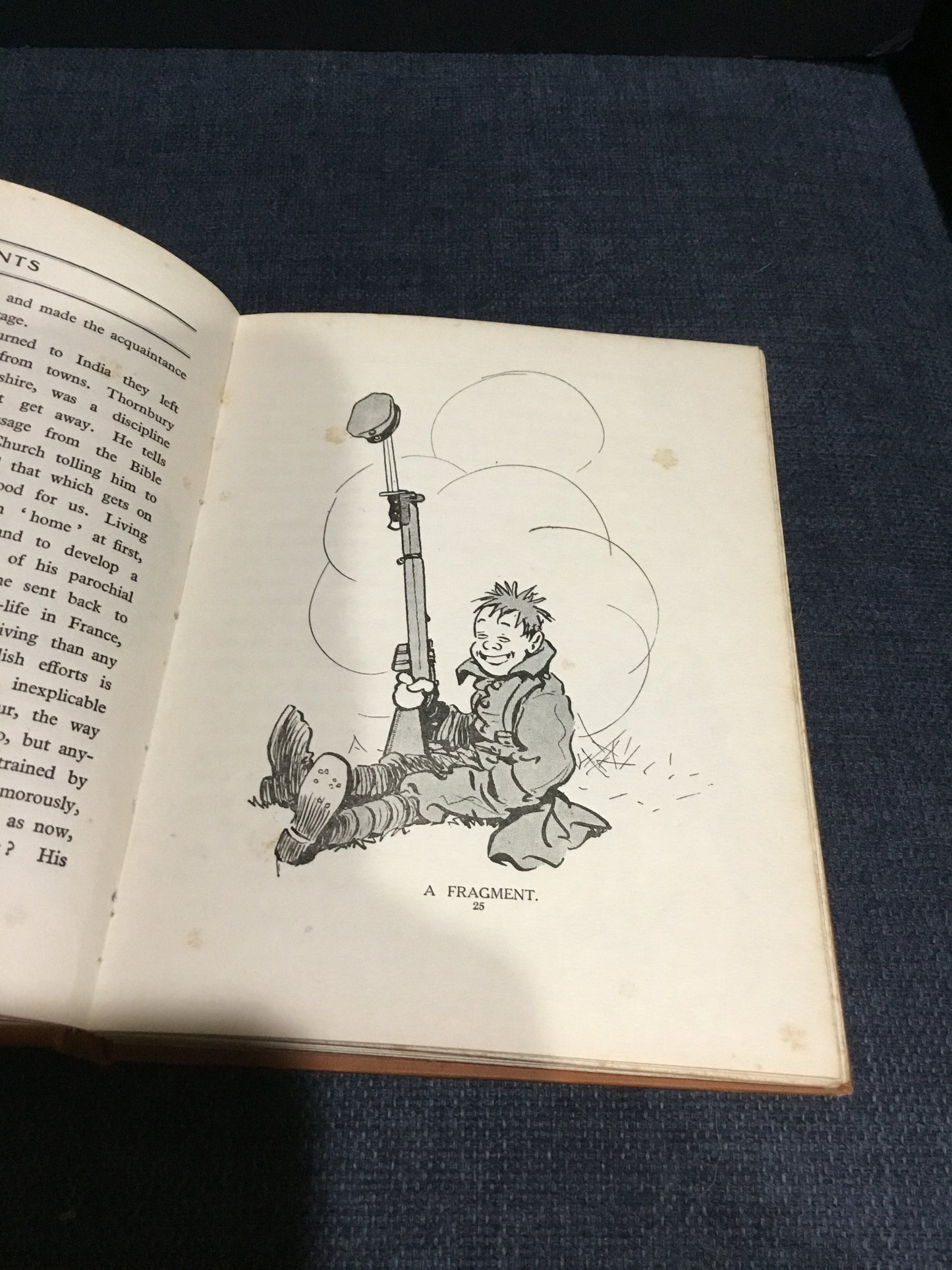 Bairnsfather : a few fragments from his life : collected by a friend