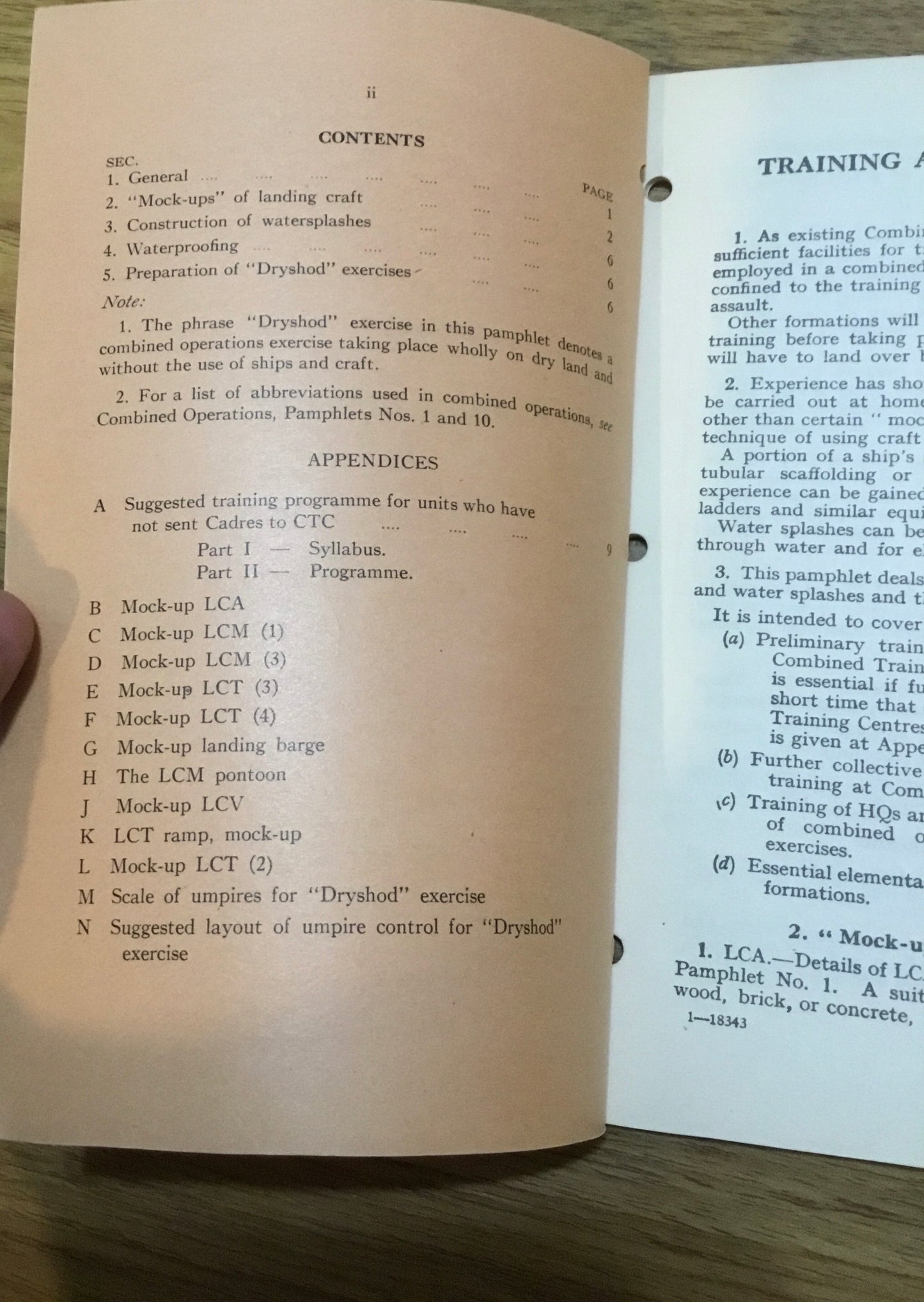 Combined Operations Training at Home 1943 British