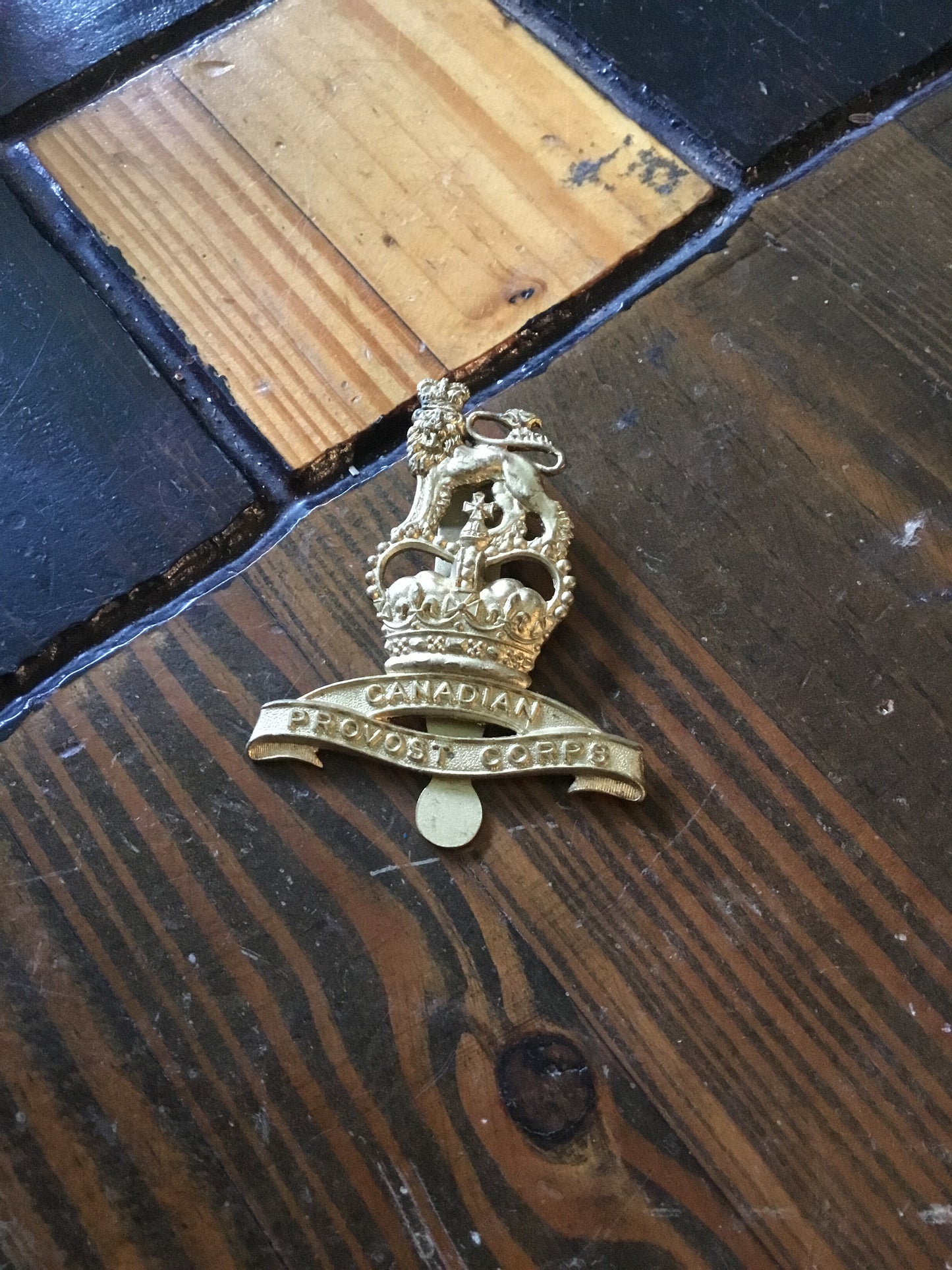 Canadian Military Provost Corps Hat Badge