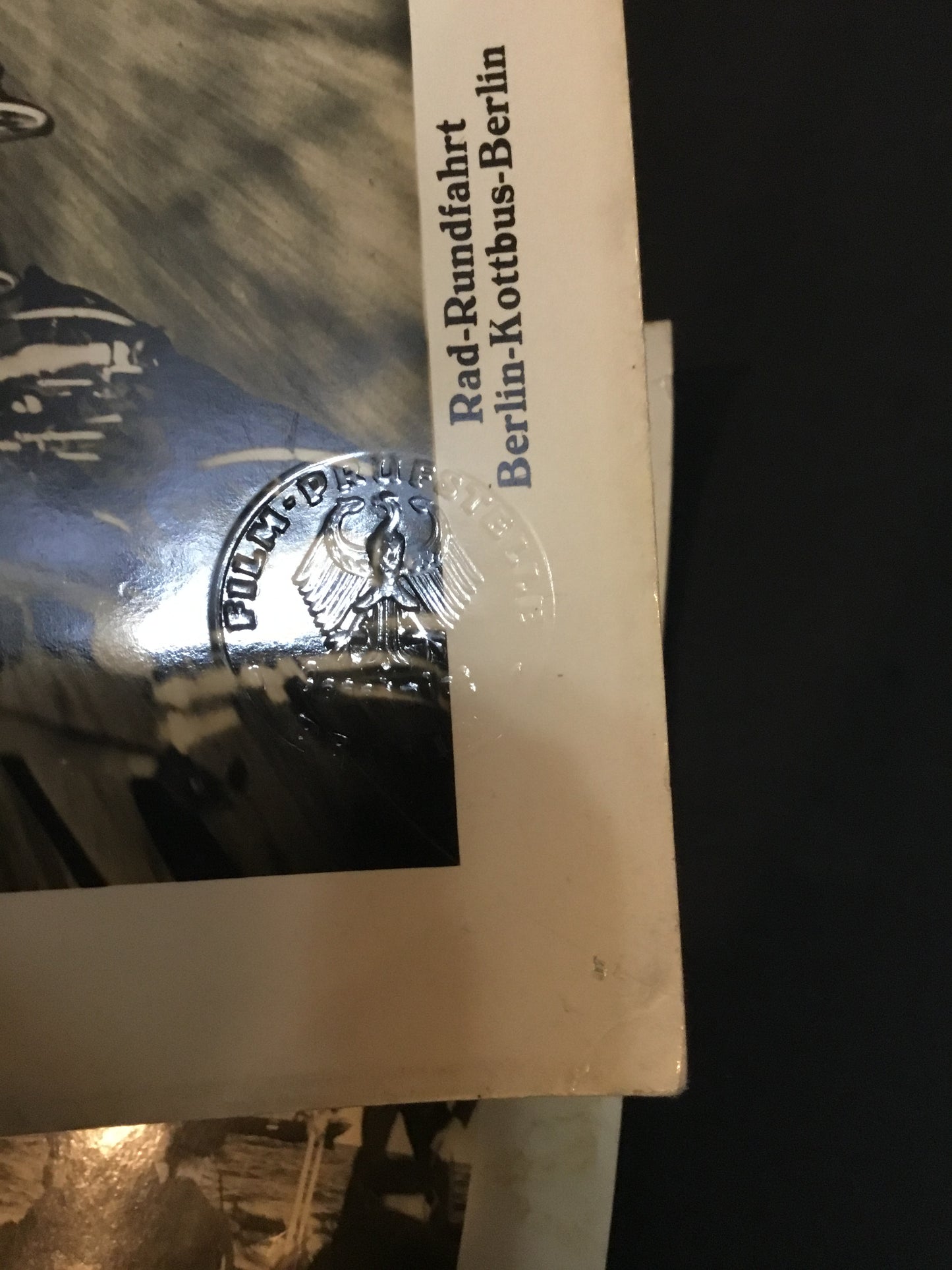 Lot of 3 WW11 German Photo Sheets UFA Stamped