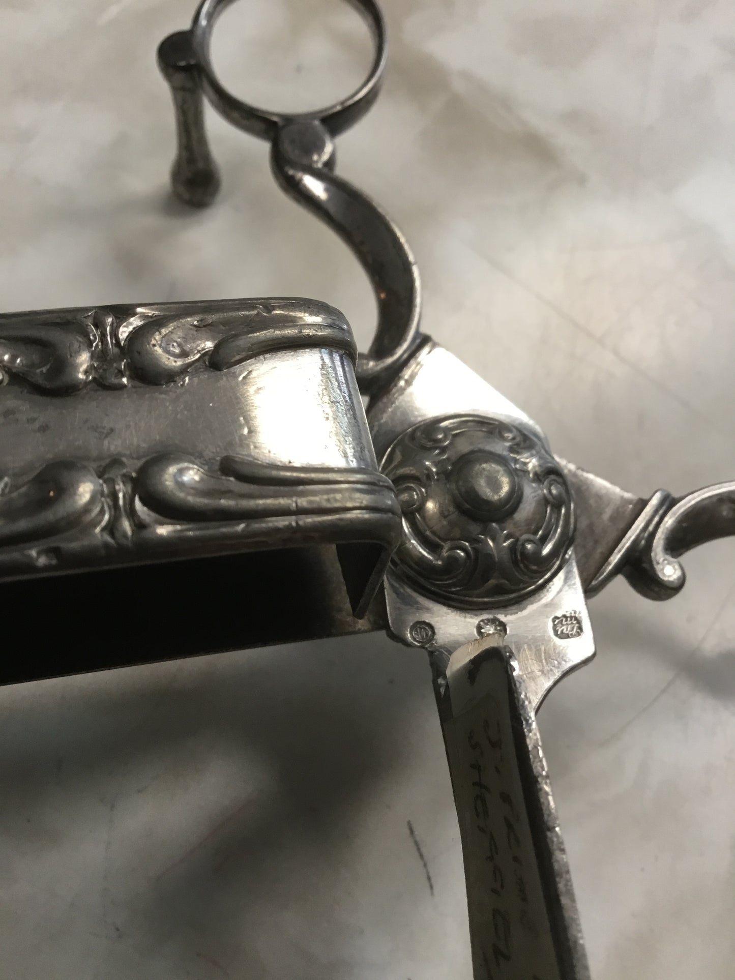 Antique Candle Snuffer, with Hall Marks