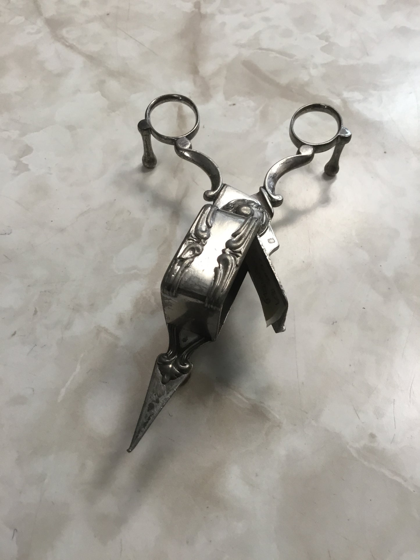 Antique Candle Snuffer, with Hall Marks