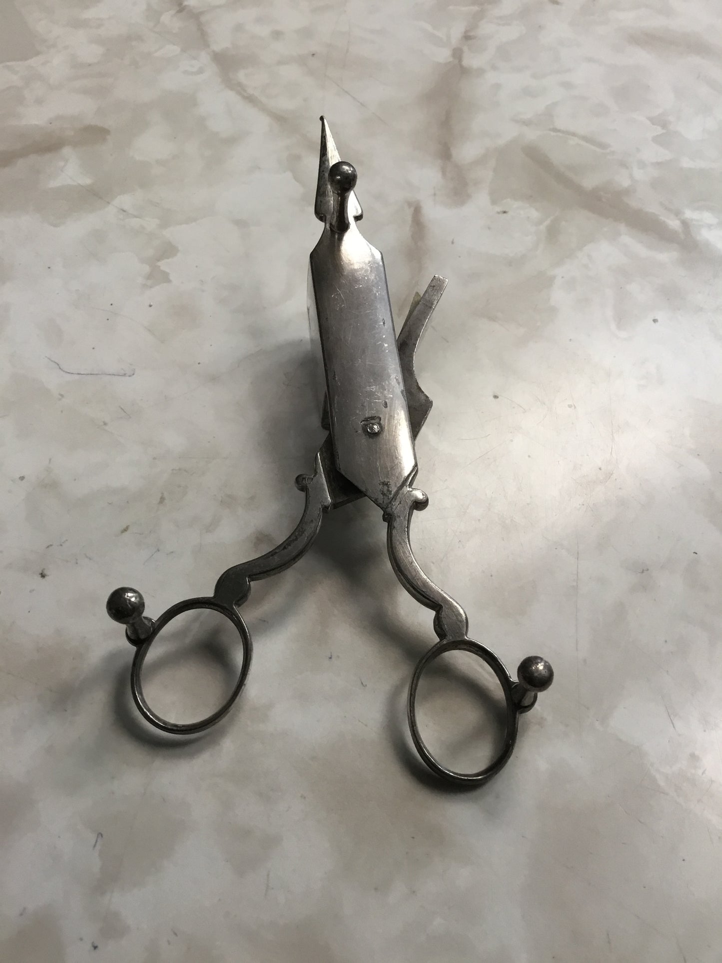 Antique Candle Snuffer, with Hall Marks