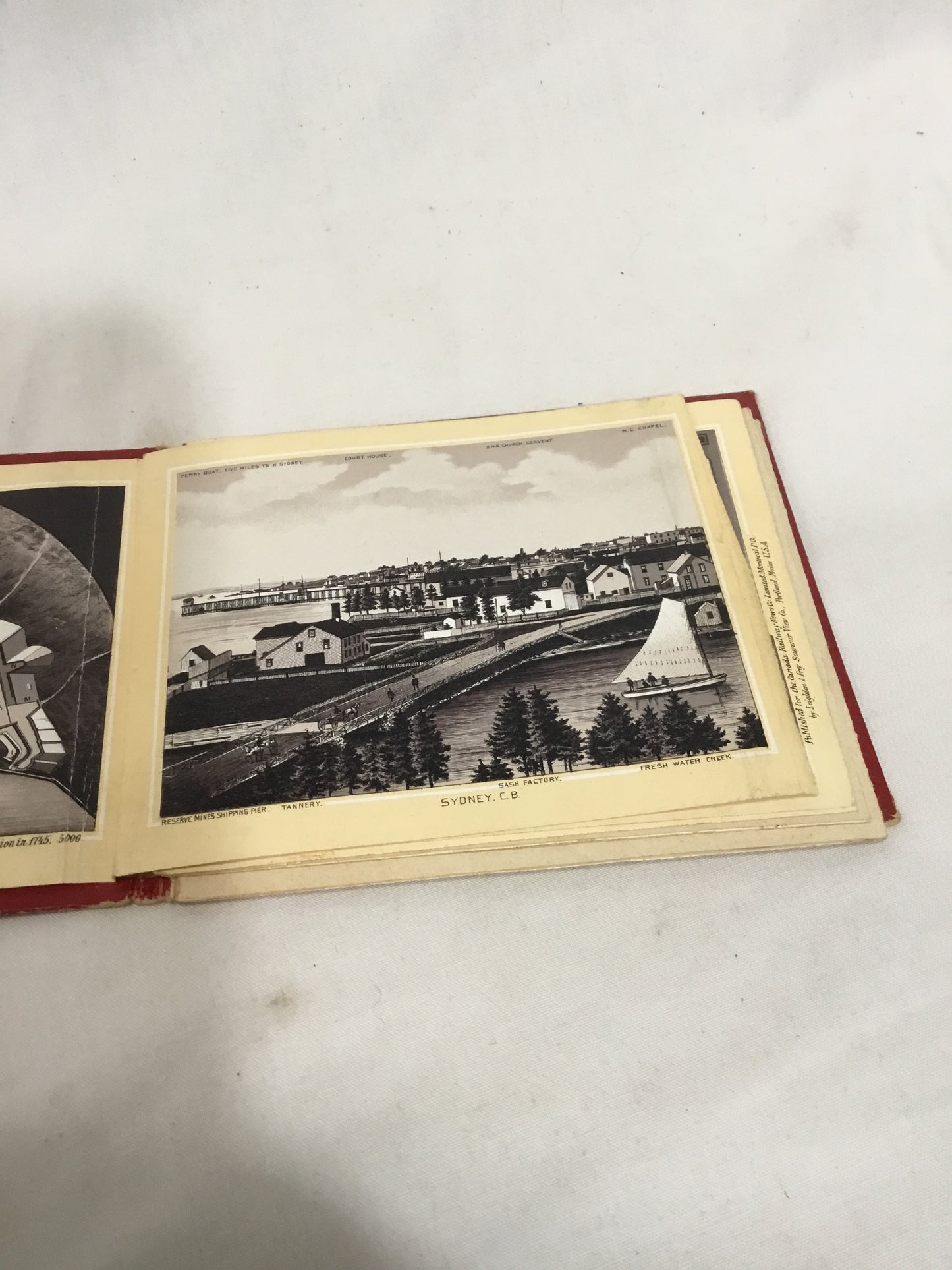 Antique Album, booklet of Cape Breton , Hardcover