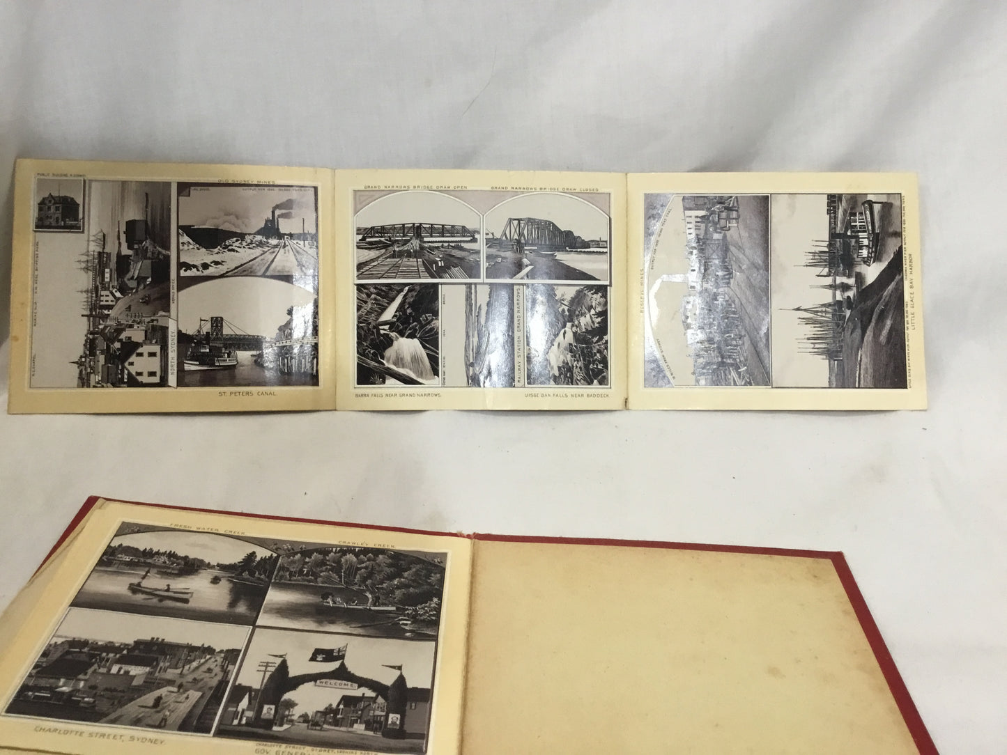 Antique Album, booklet of Cape Breton , Hardcover