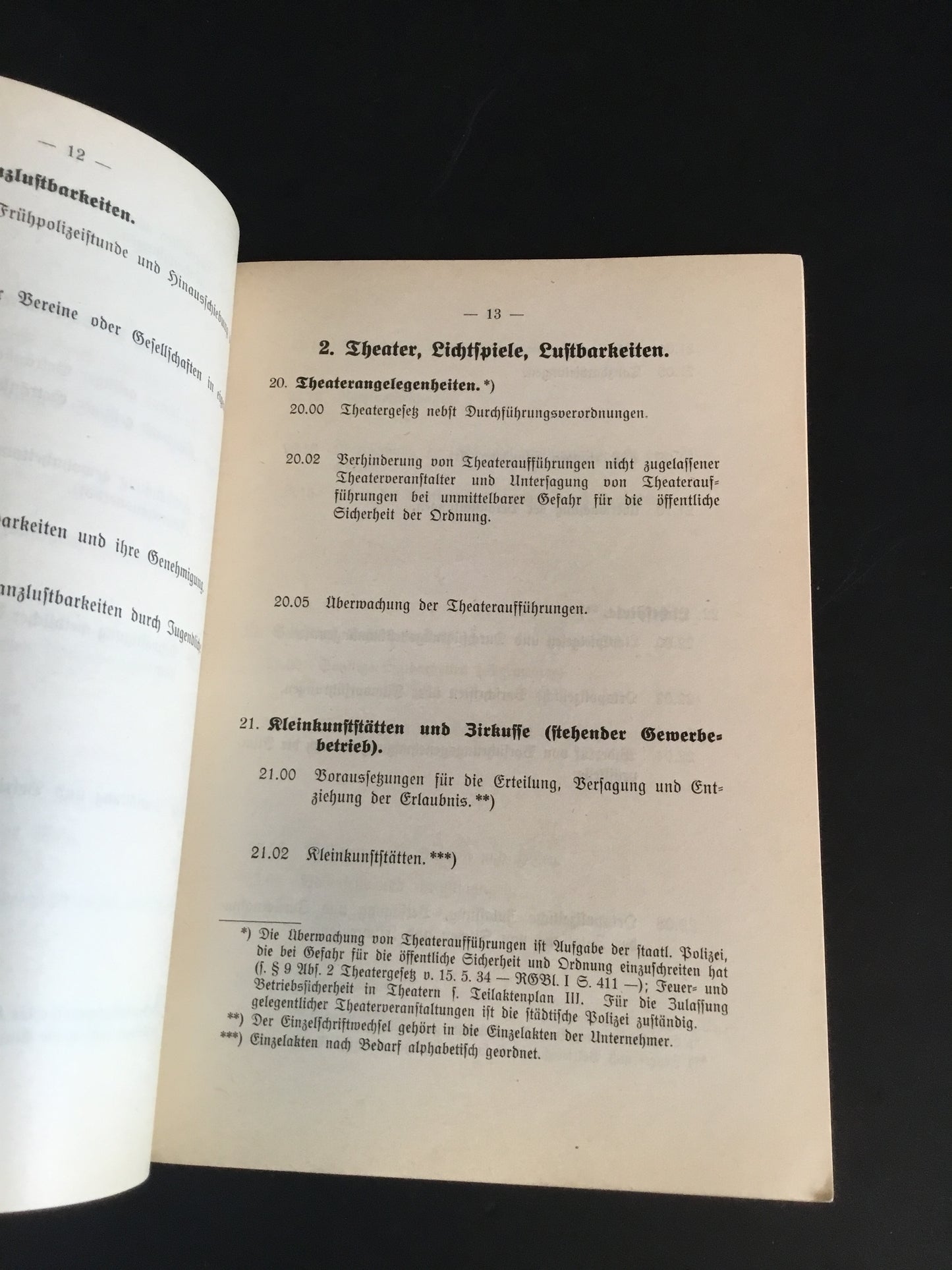 WW11 German Police Booklet , of Duties and Conduct.1941