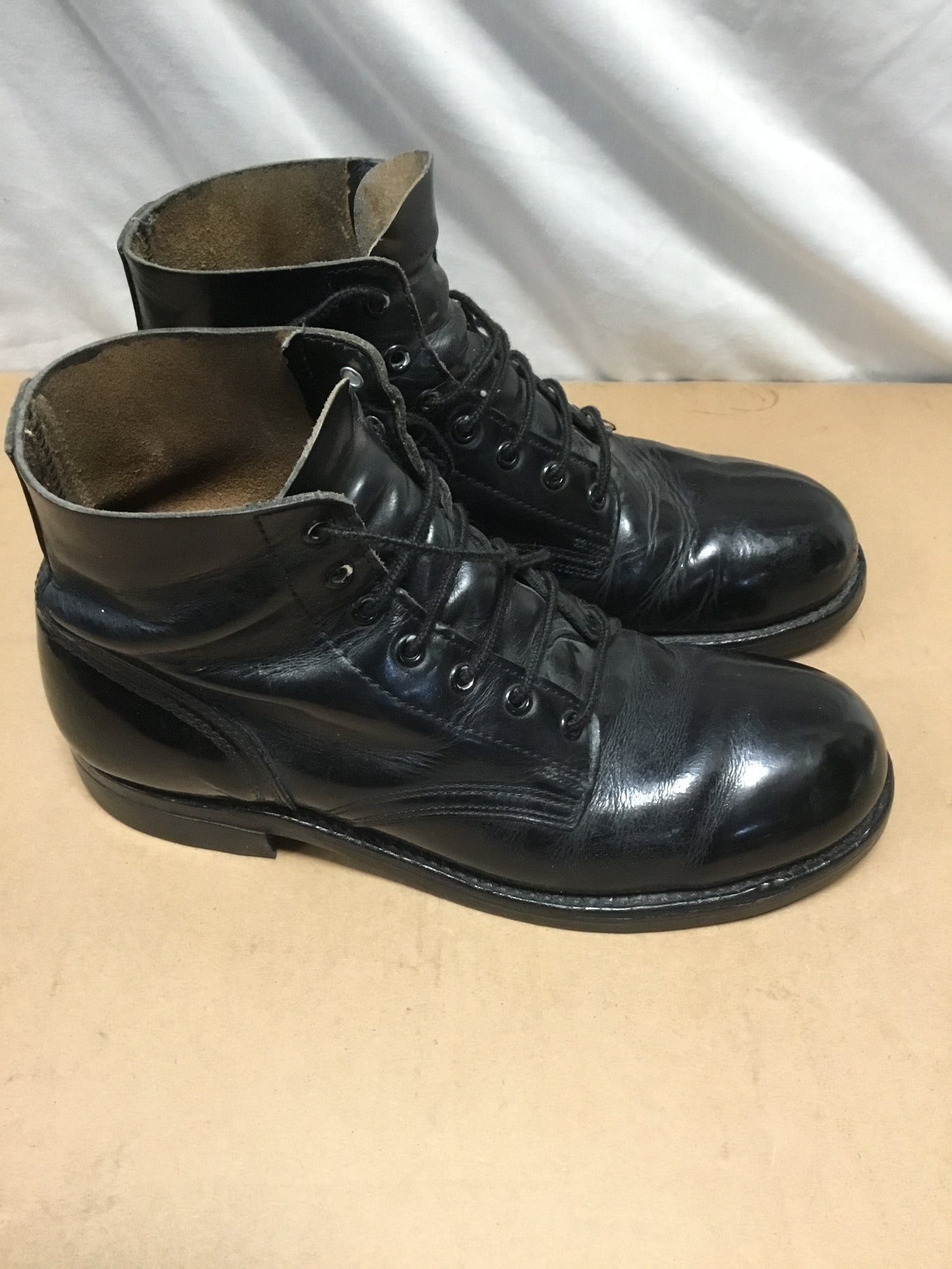 First Gen. Steel Toe Ankle/ Parade Boots 8 1/2 E