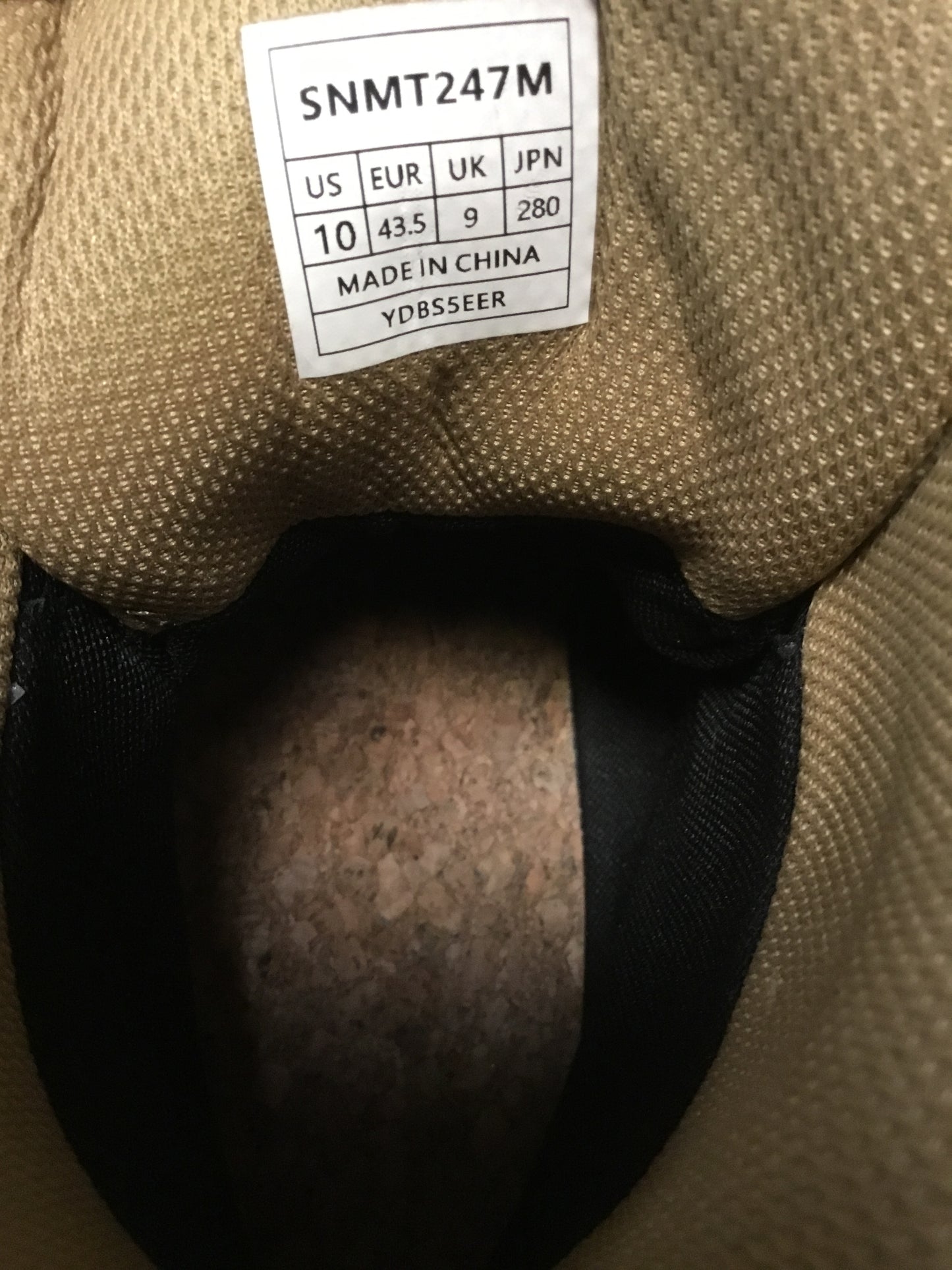 Nortiv 8 Men's Military Tactical Work Boots SIZE 10 U.S. Hiking