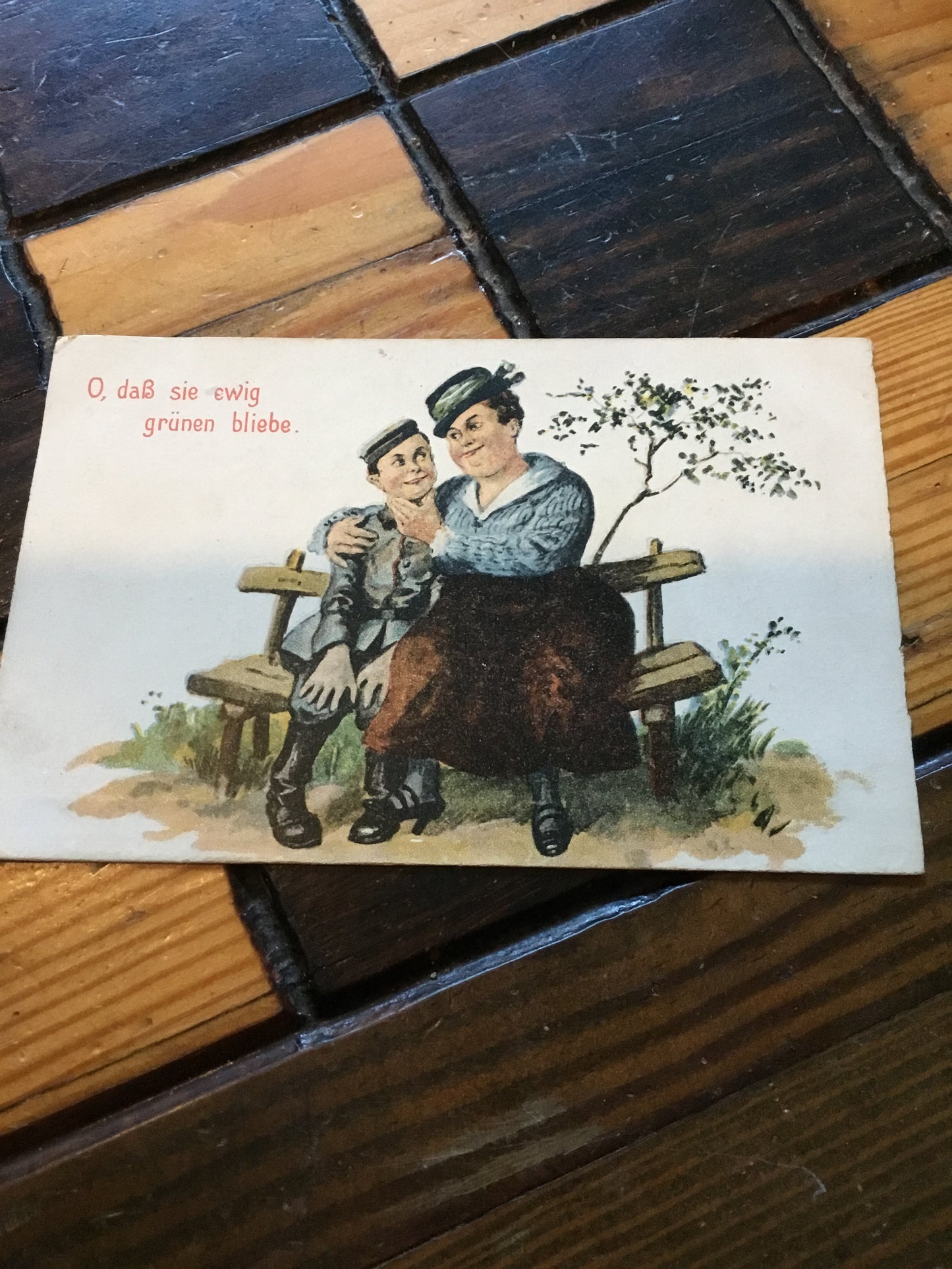 WW1 German Post Cards , comedic
