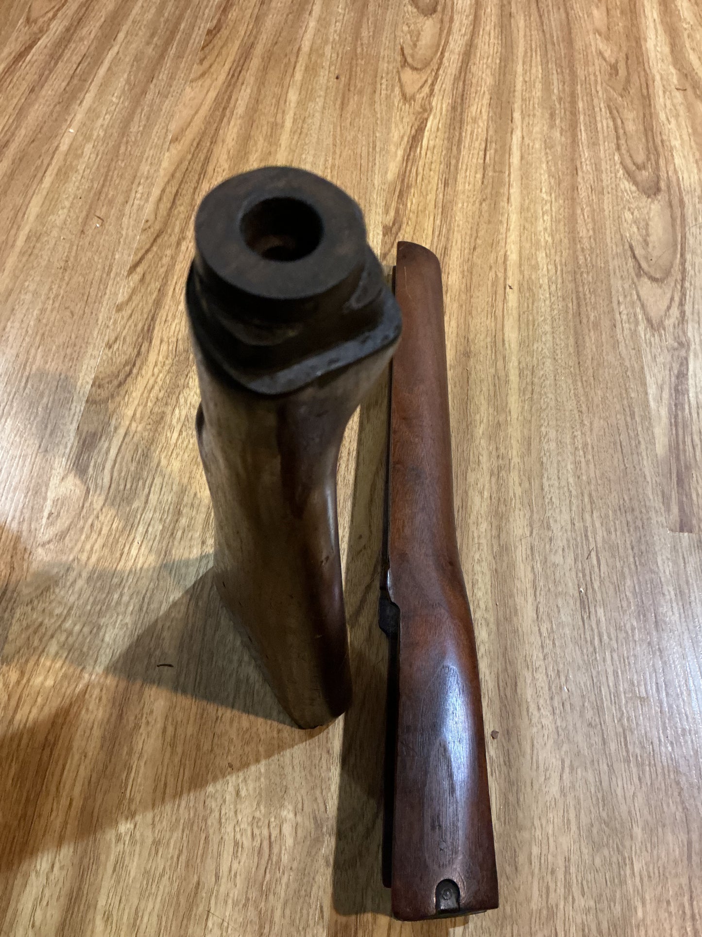No 4 Lee ENFIELD Rifle Stock and Fore Stock ,SPORTERIZED. No hard ware included .