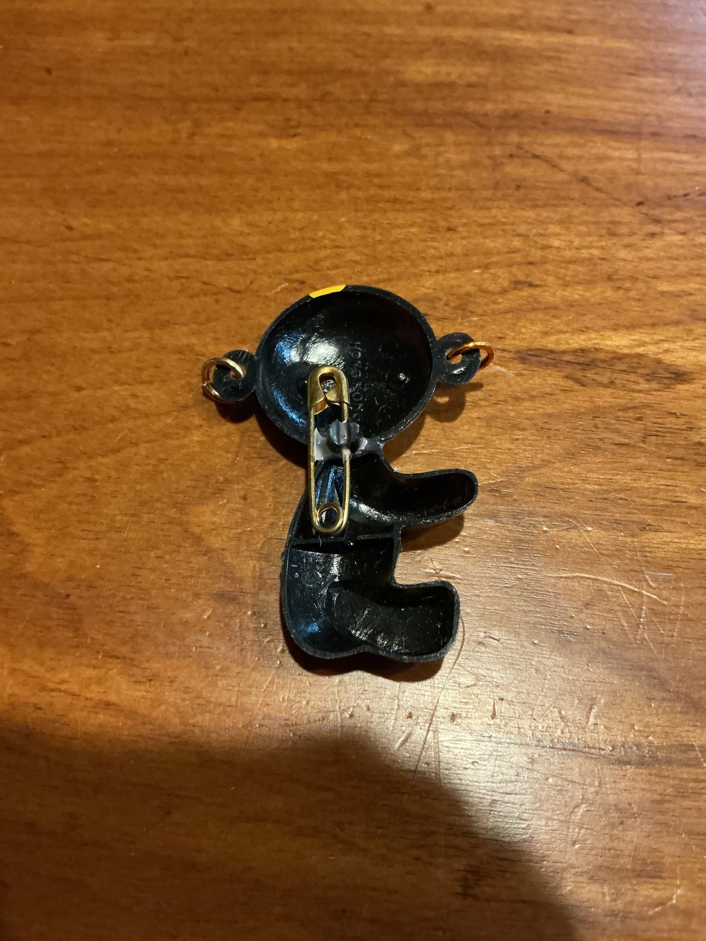 Vintage 1970s OldTribal Novelty Broach Hong Kong