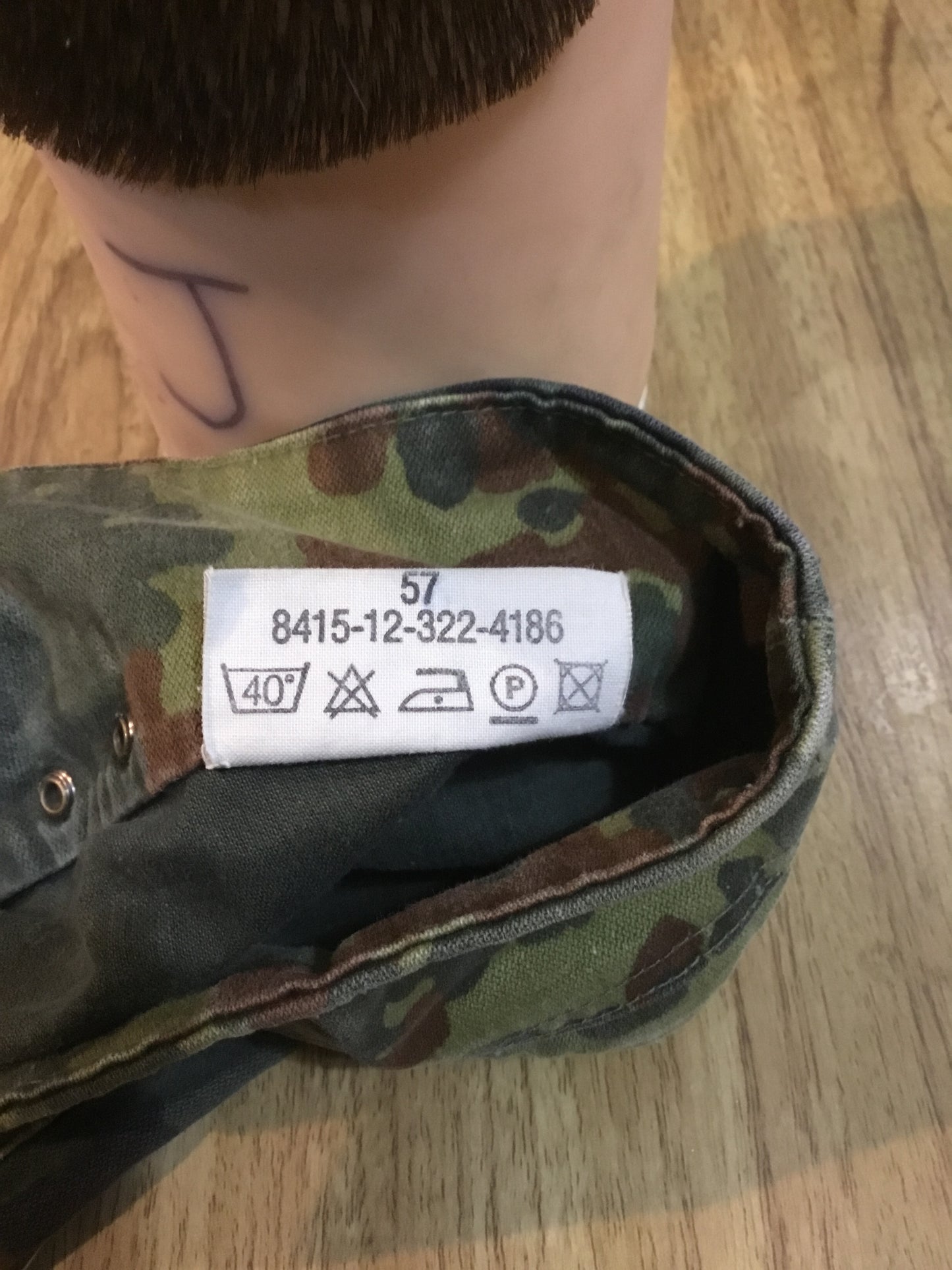 German Pattern Flecktarn Cap