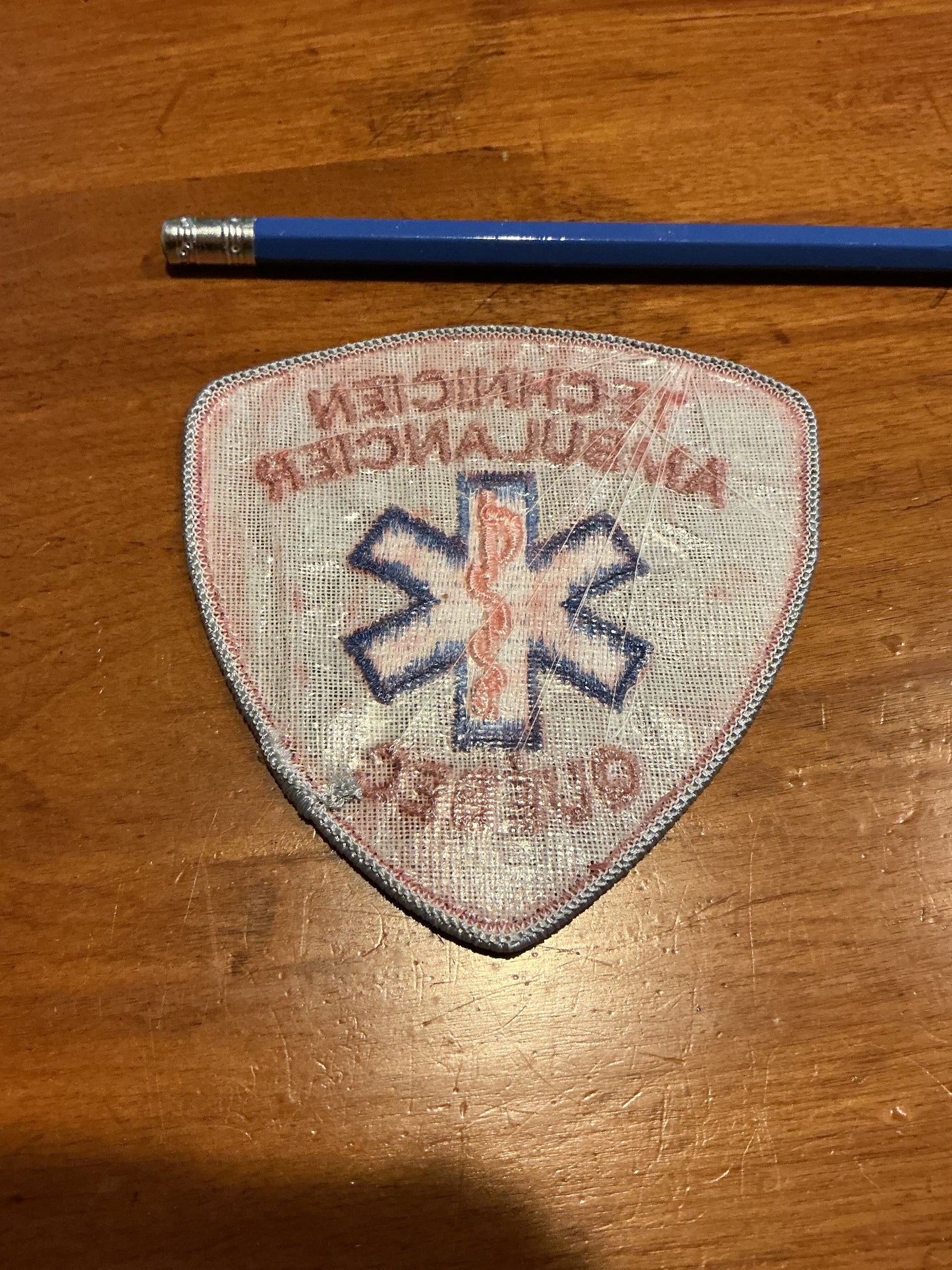 Technicien Ambulancier Quebec EMT PATCH